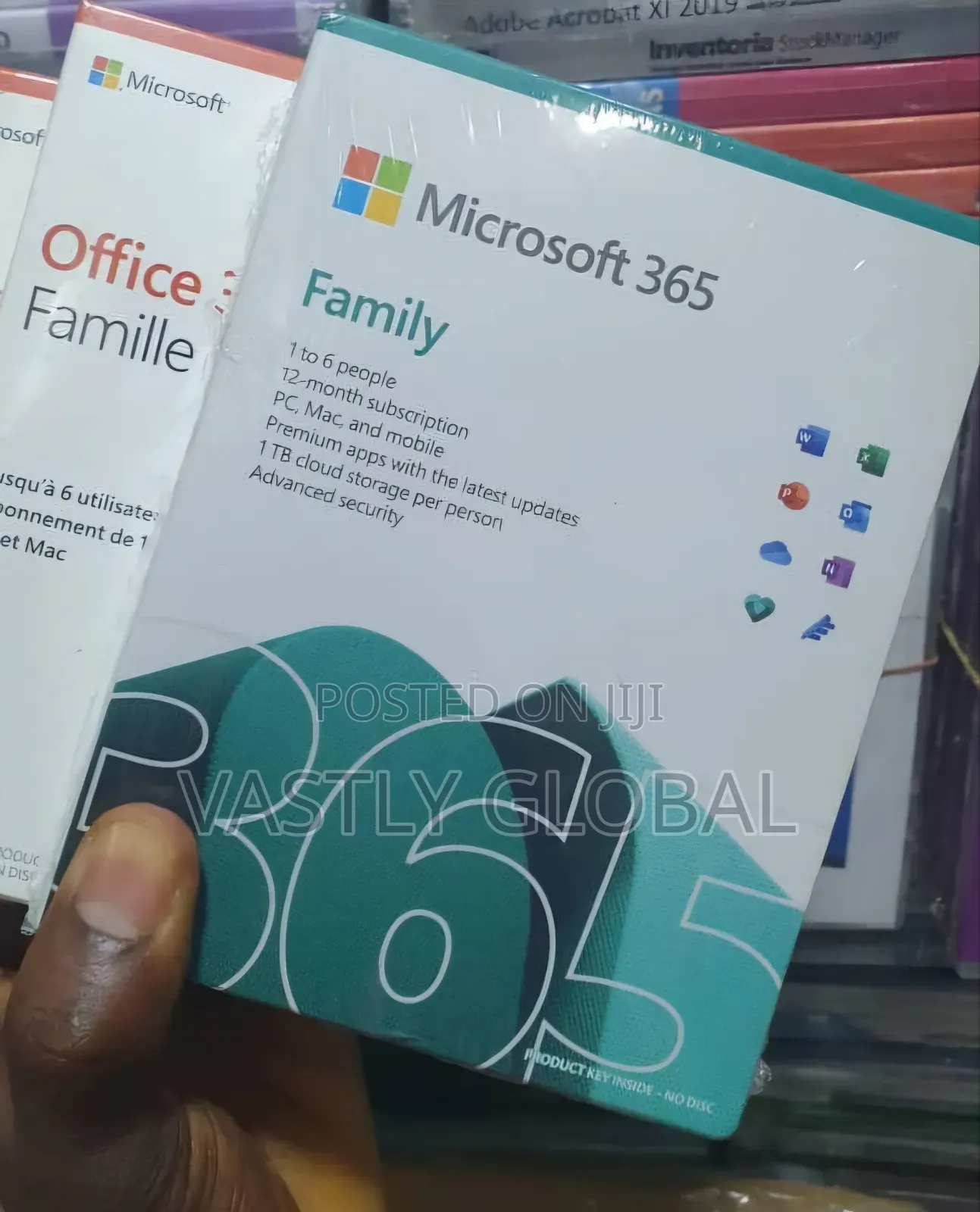 Microsoft 365 Family Pack - 6 Users | 6TB - 1 Year Key