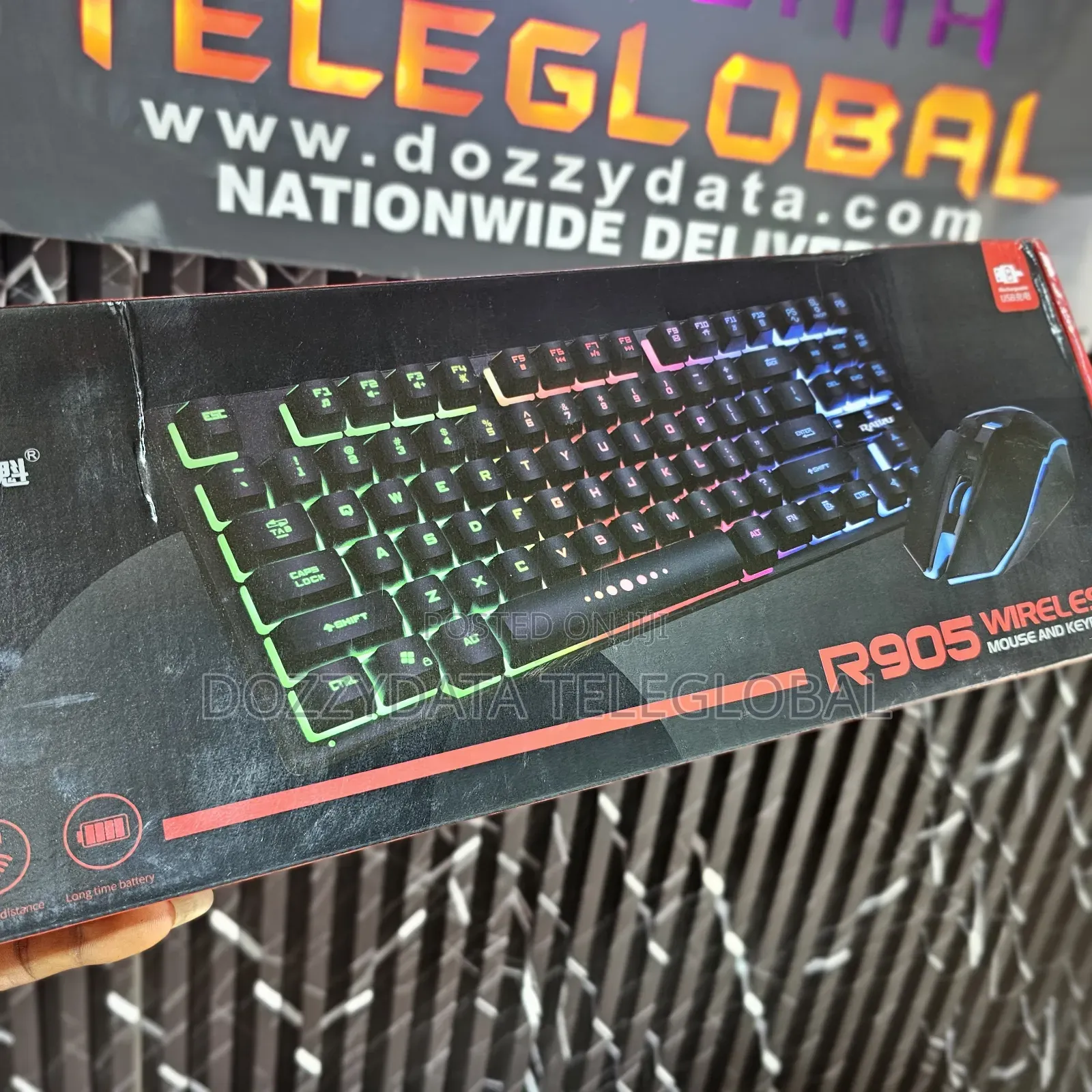 RAIKU R905 Wireless Mouse and Keyboard