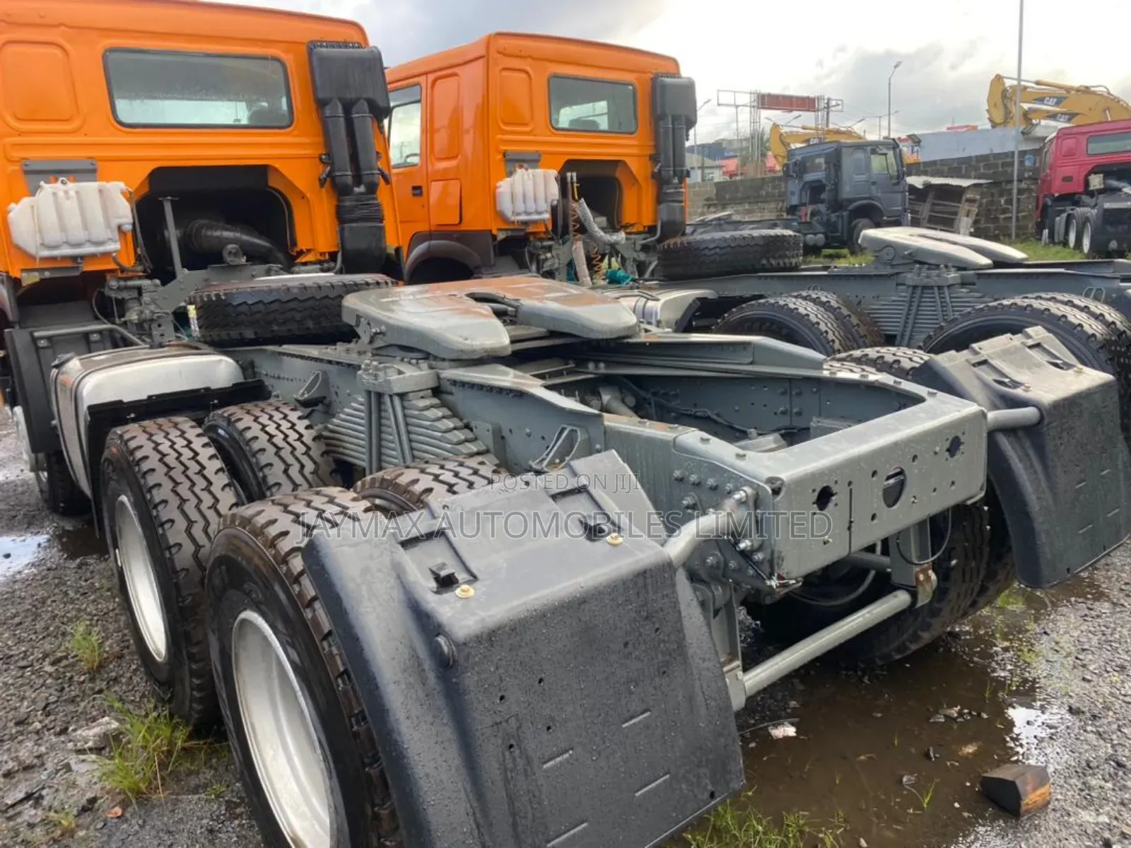 Howo Truck Head 2017 Orange