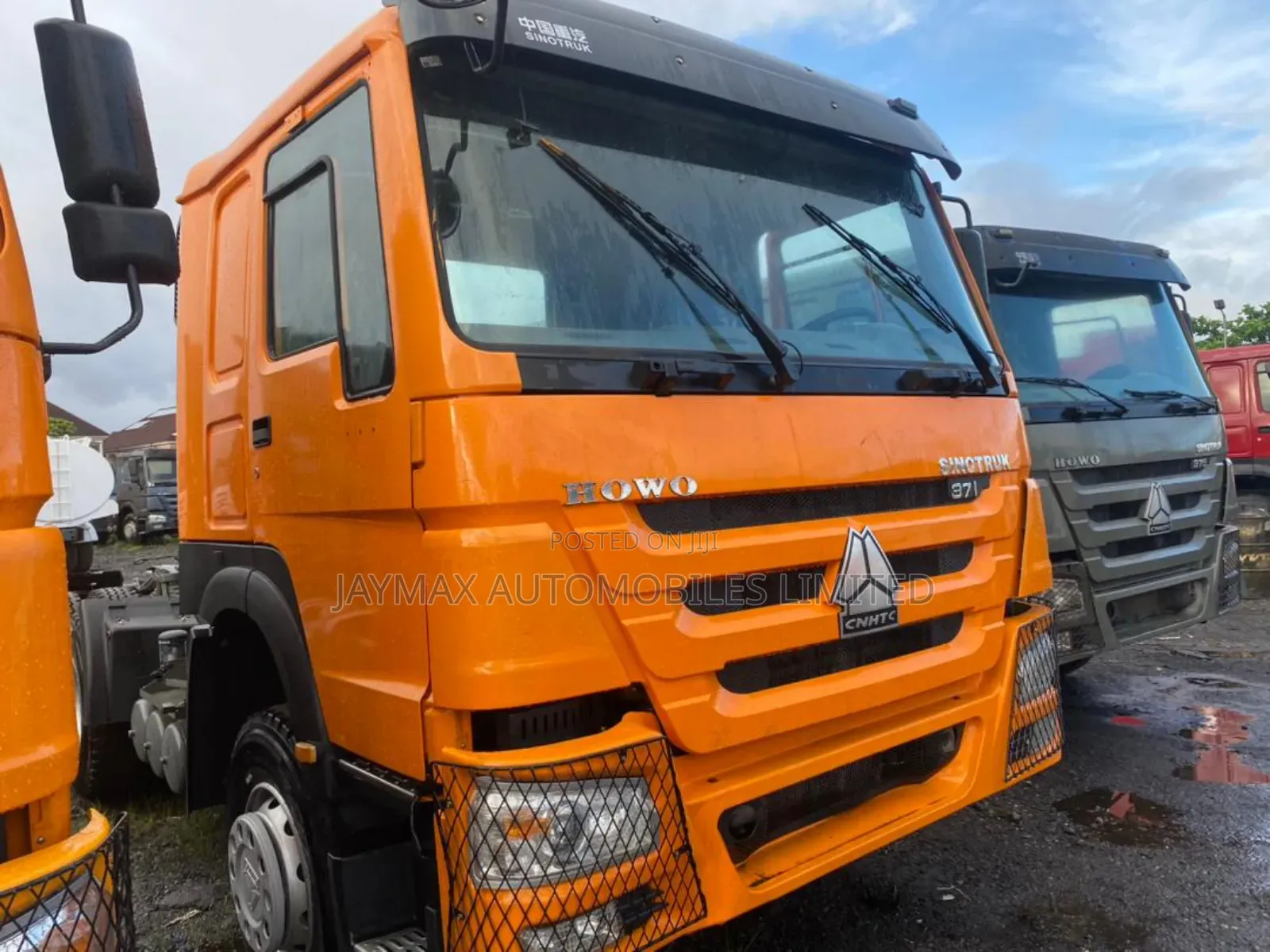 Howo Truck Head 2017 Orange