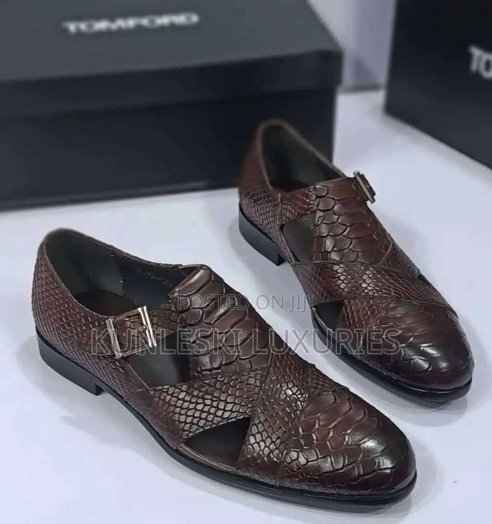 Original Tom Ford Leather Sandal Shoe Collections