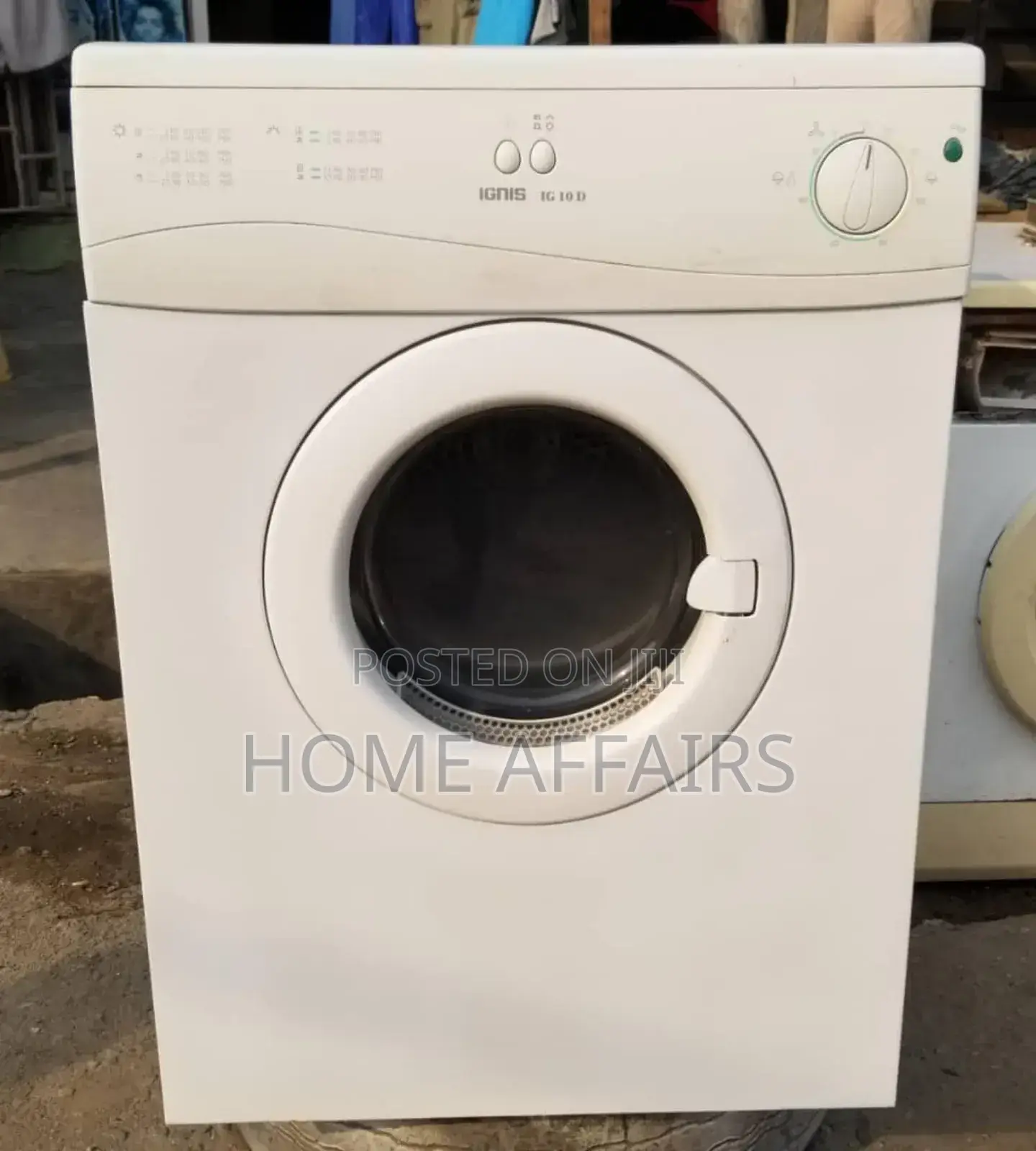 IGNIS 7kg Laundry Cloth Dryer (100% Drying) + WARRANTY