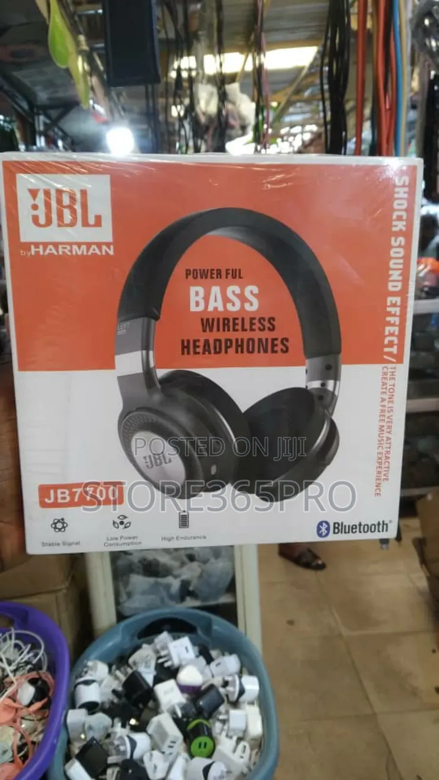 JBL 7700 Super Bass Wireless Headphone Bluetooth Headet