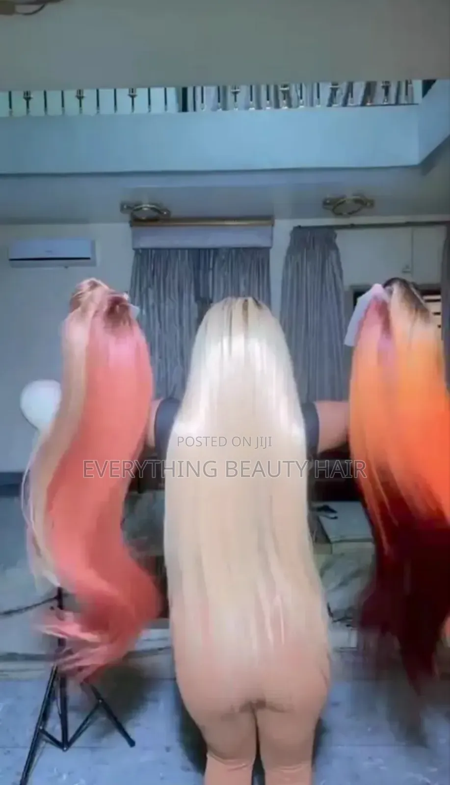 Human Hair Blend Frontal Silky Straight
