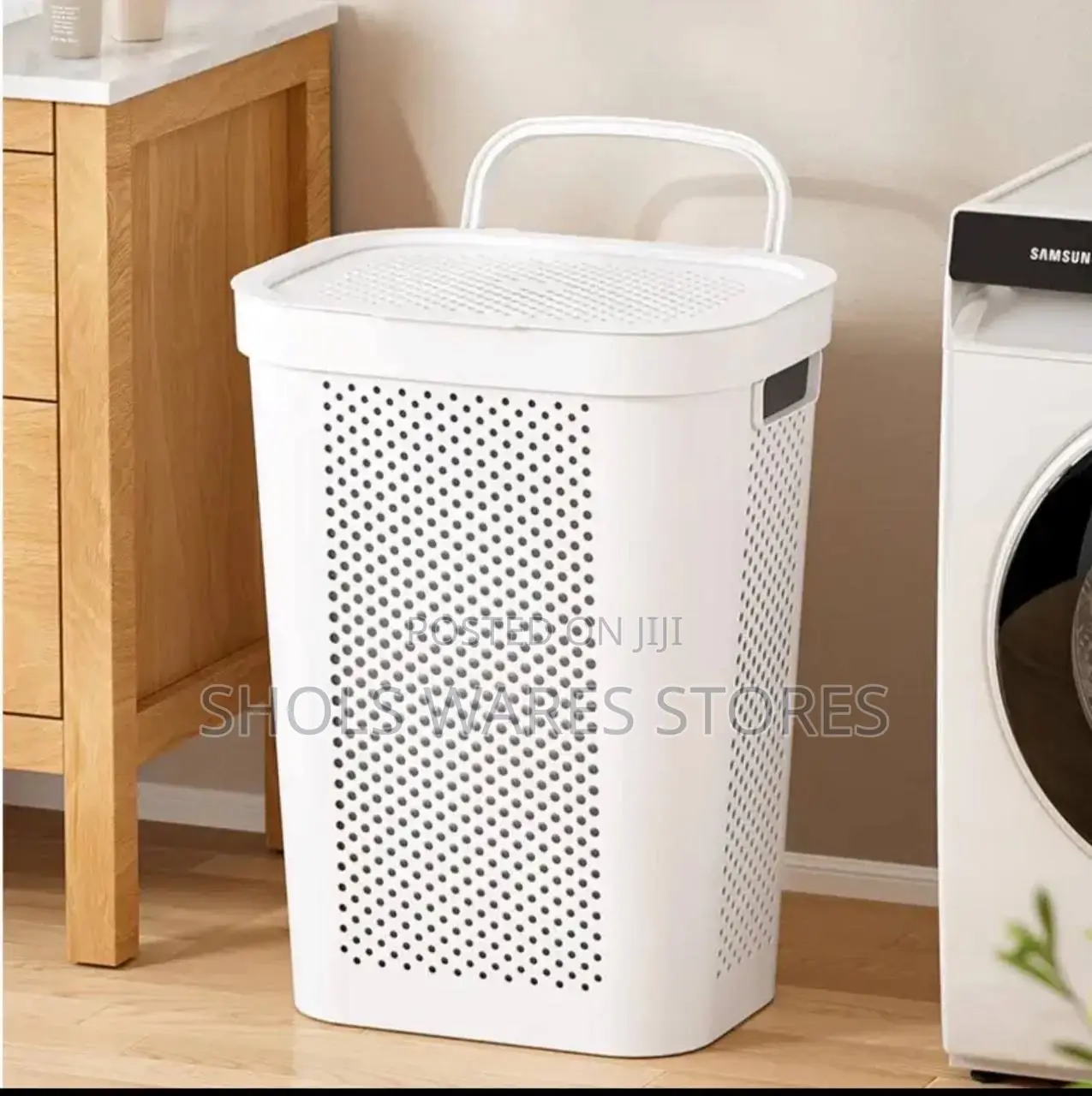 Large Laundry Storage Basket for Household Bathroom
