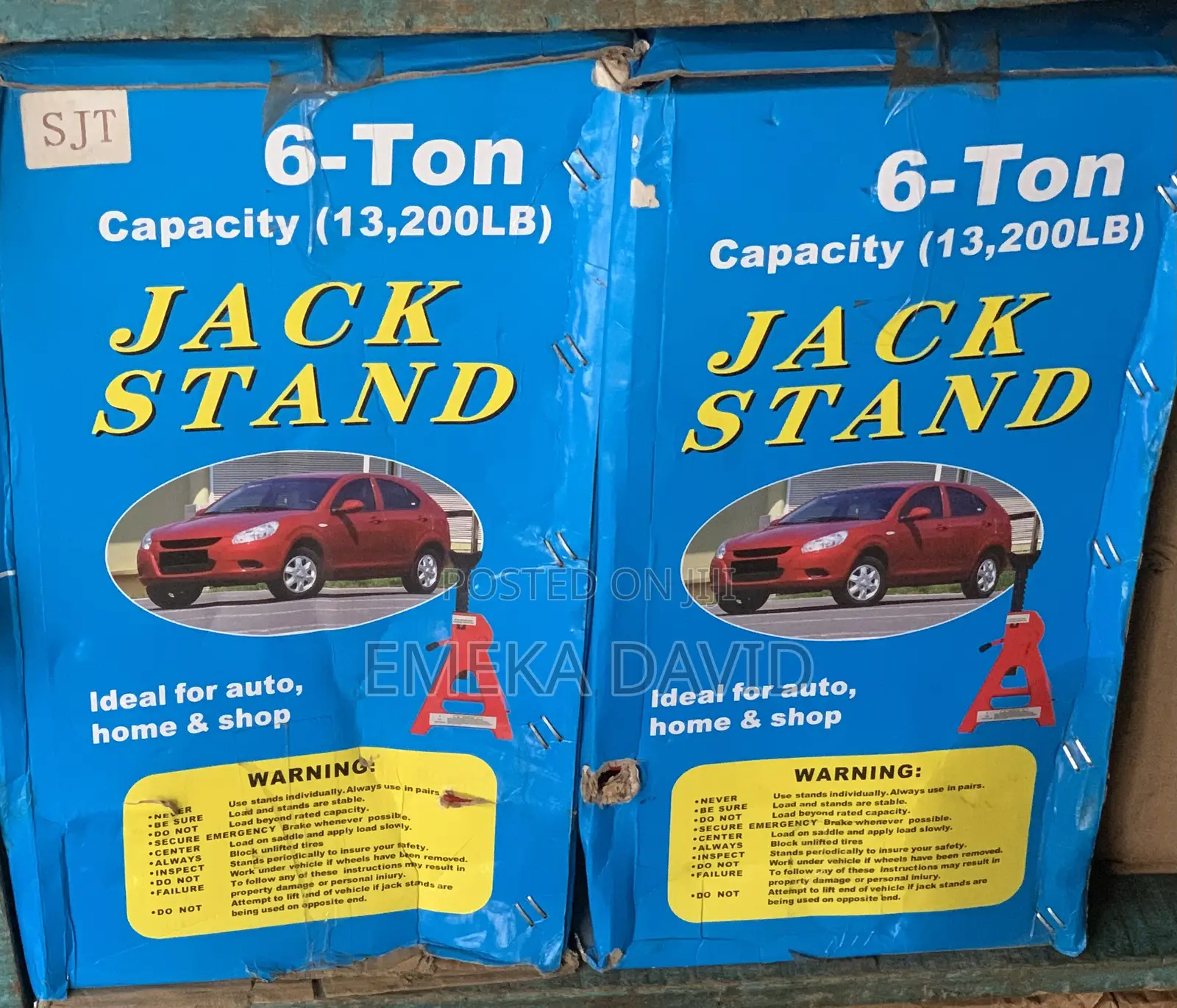6 Ton Heavy Duty Jack Stand for Car Repair