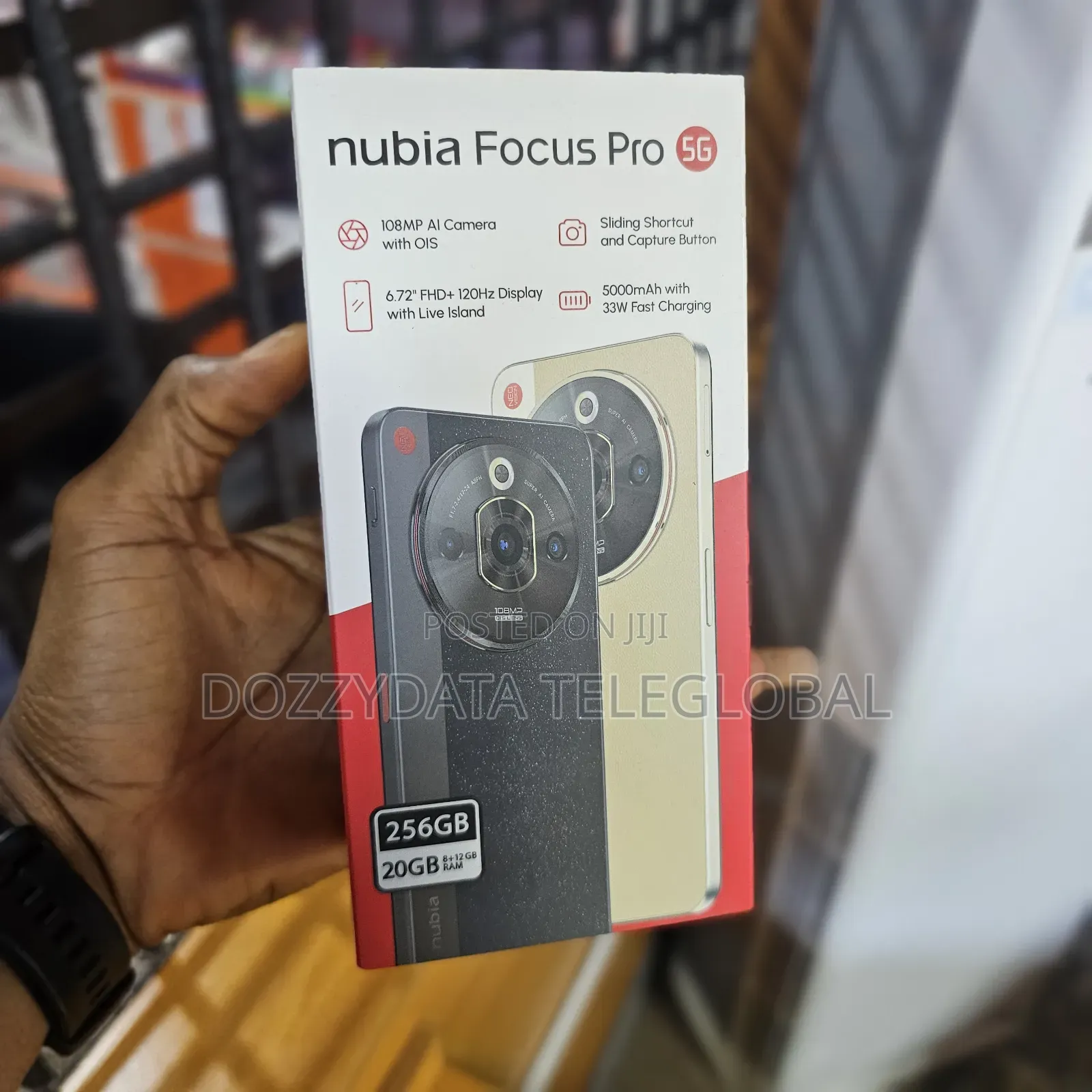 New ZTE nubia Focus Pro 256 GB