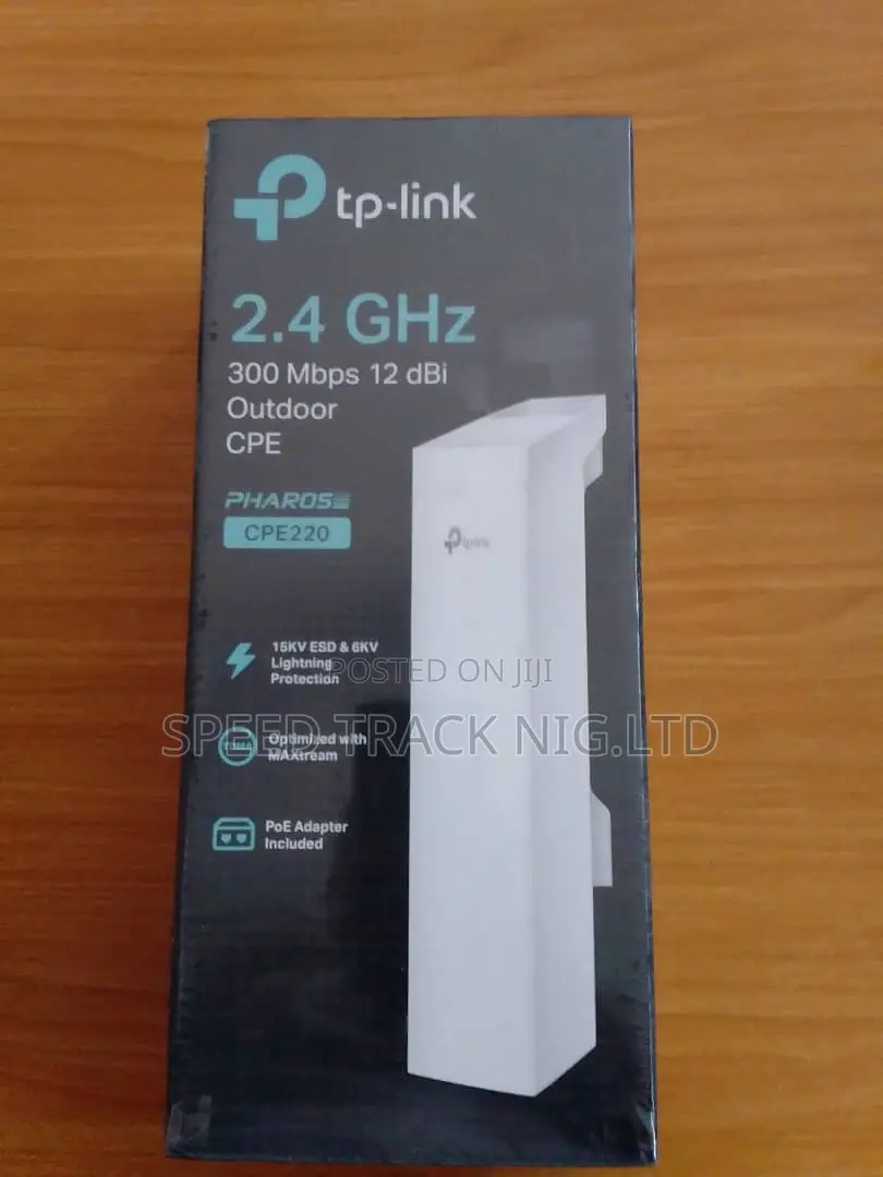 Tp-Link 2.4 GHZ 300mbps 12dbi Outdoor Cpe Cpe220
