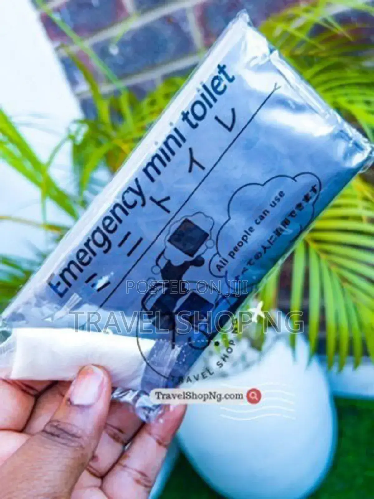 Emergency Mini Toilet: Portable