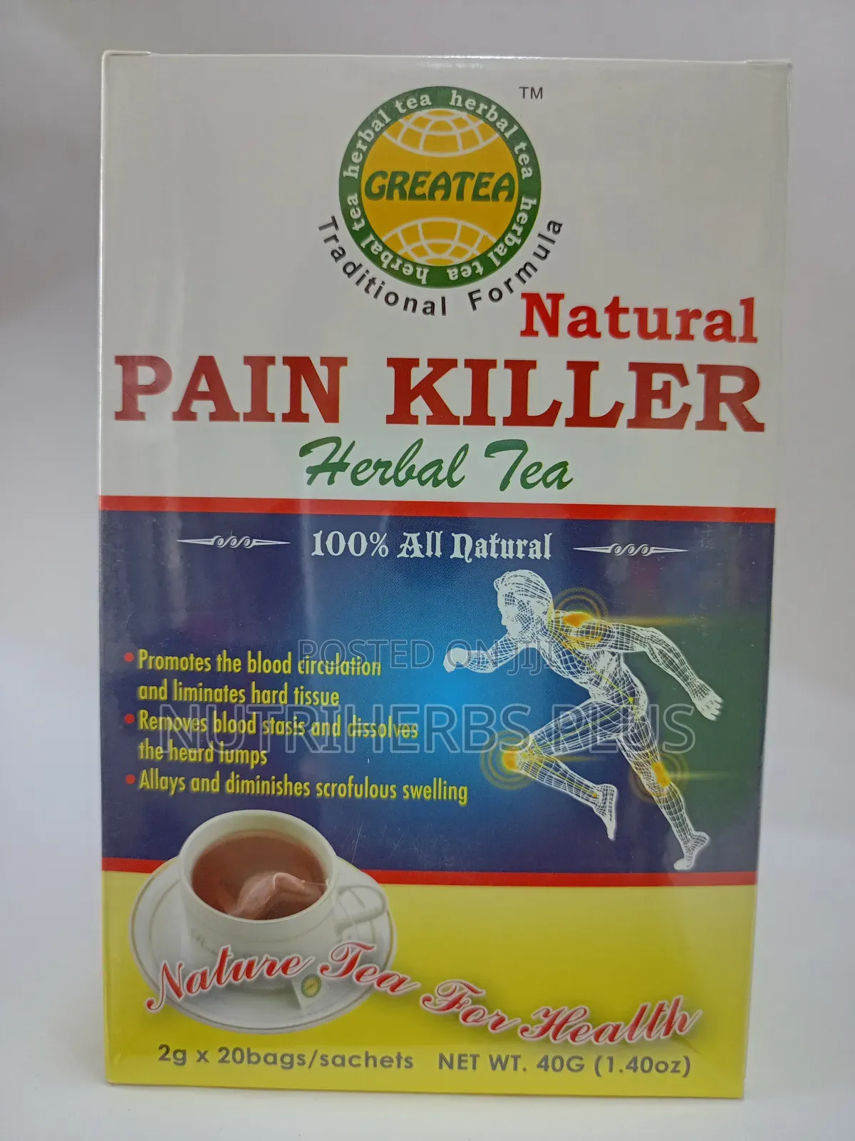 Pain Killer Herbal Tea: For Joint and Bone Pains