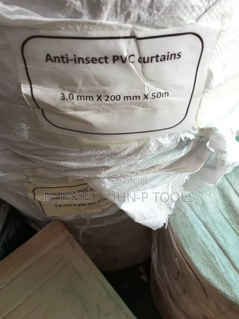 PVC Anti-Insect Curtain 3.0mm X 200mm X 50mtr