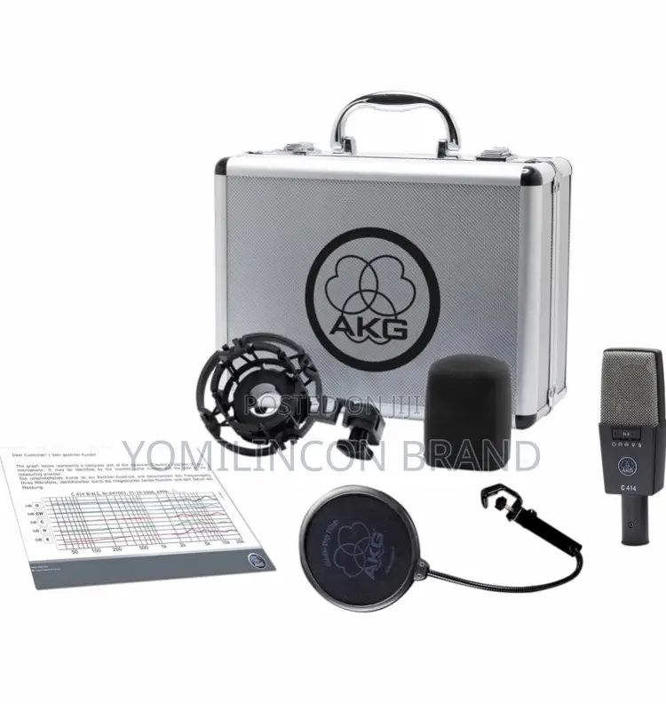 AKG C414 XLS Large-Diaphragm Multip Condenser Microphone