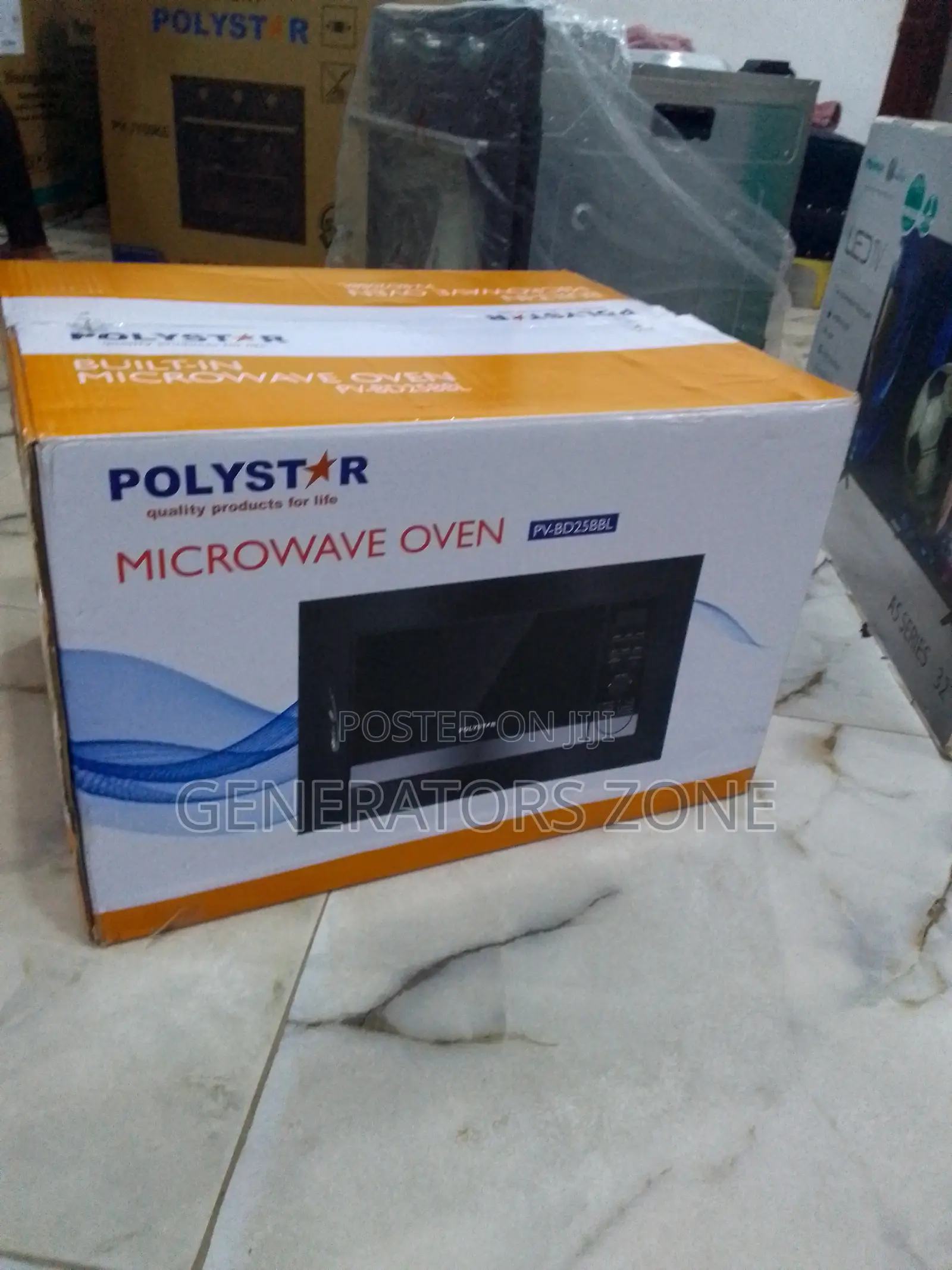 Child Safety Lock 25L Polystar Built-in Microwave Oven
