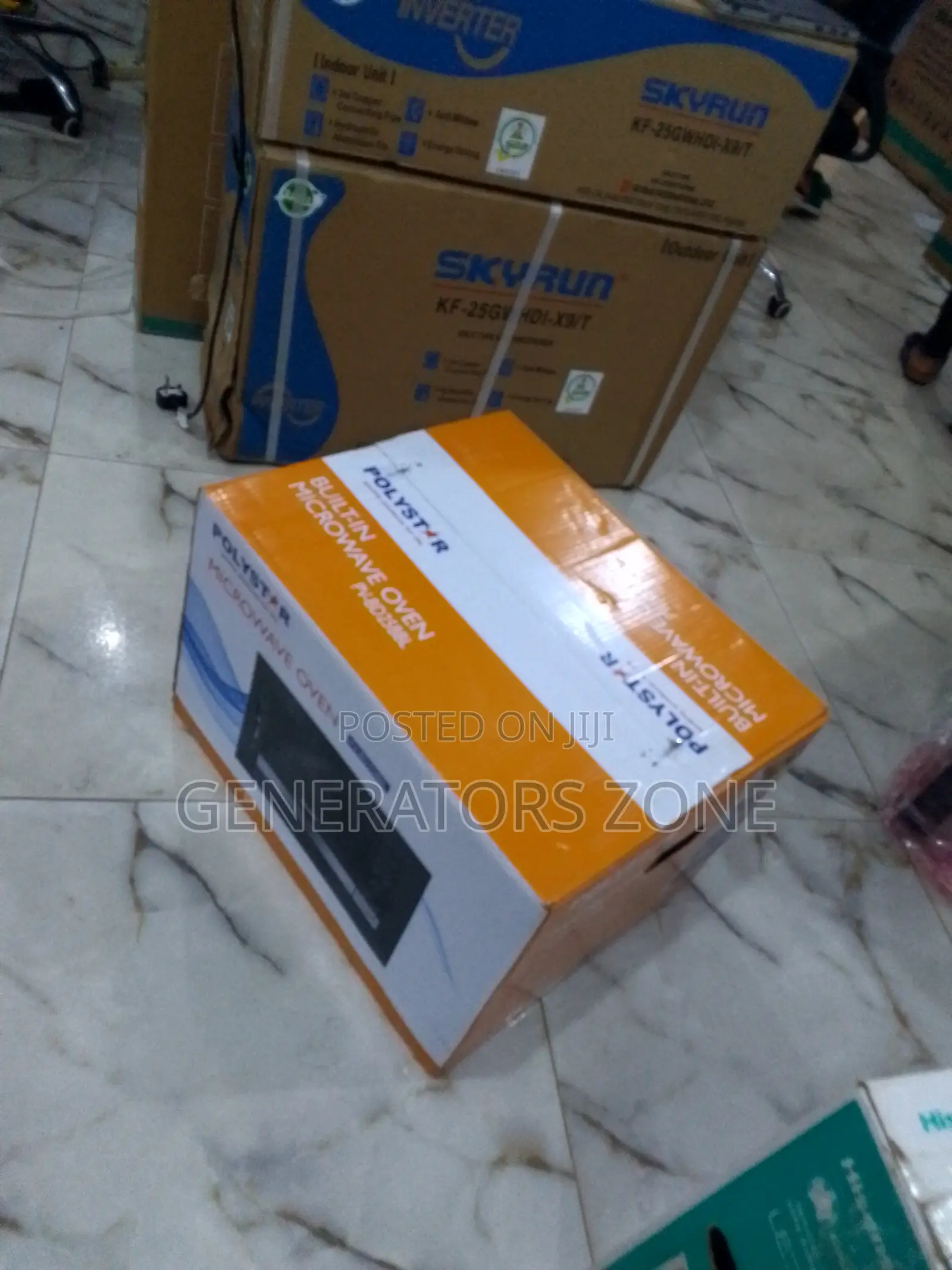Push-Out-Door 25L Polystar Built-in Microwave Oven