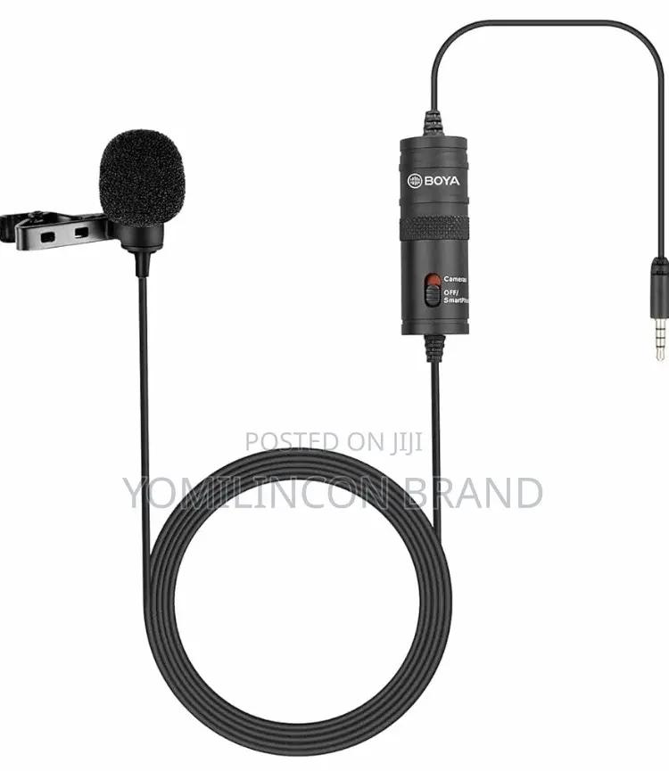 BOYA by M1 Lavalier Microphone Canon Nikon DSLR Cameras