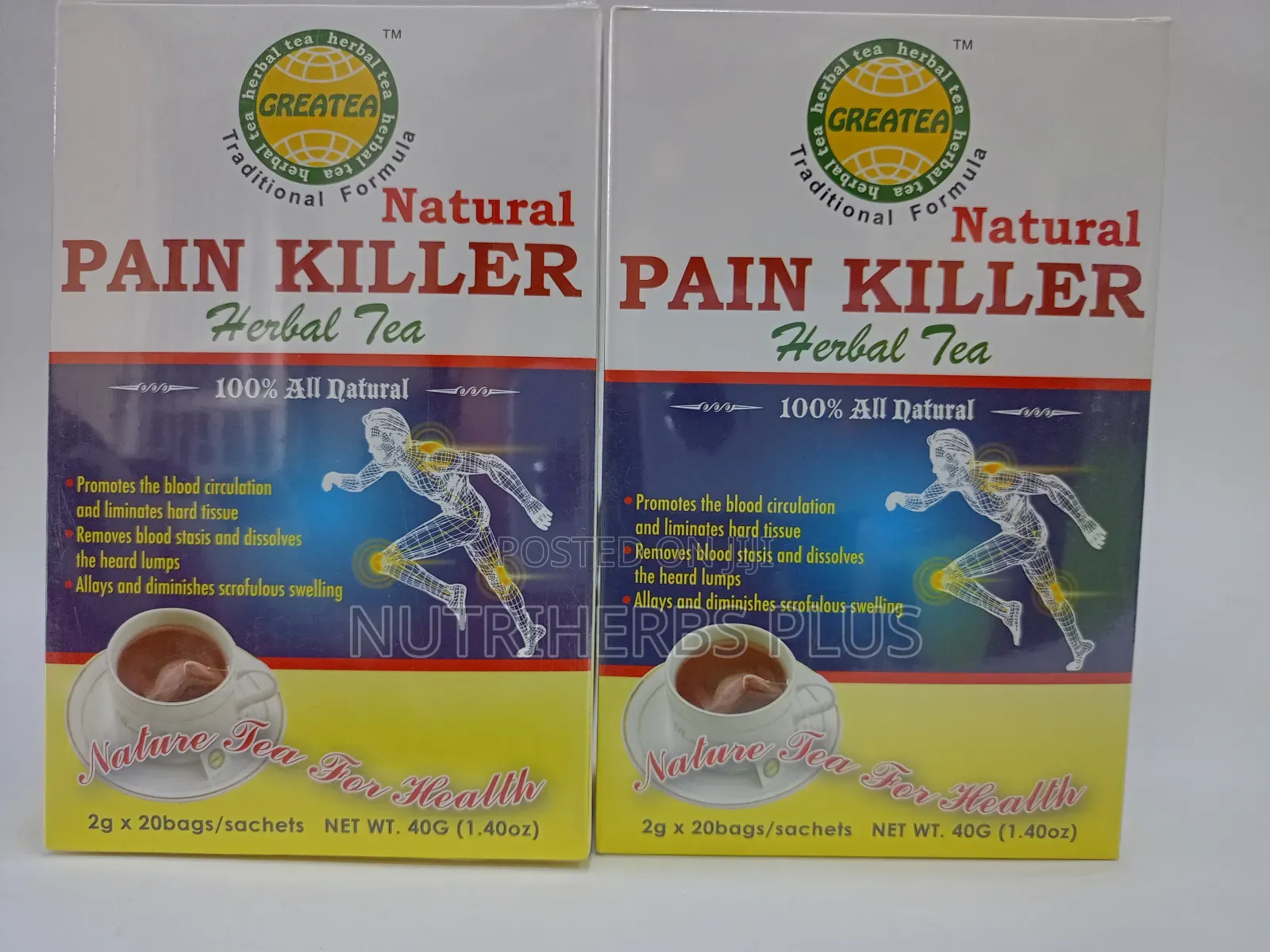 Pain Killer Herbal Tea: Take Care Joint, Knee and Body Pain