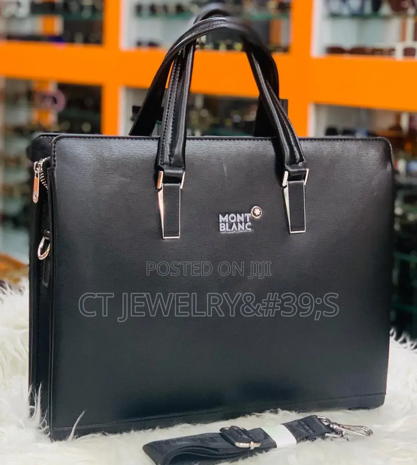 Nice Classic Stylish Simple Men's Mont Blanc Laptop Bag