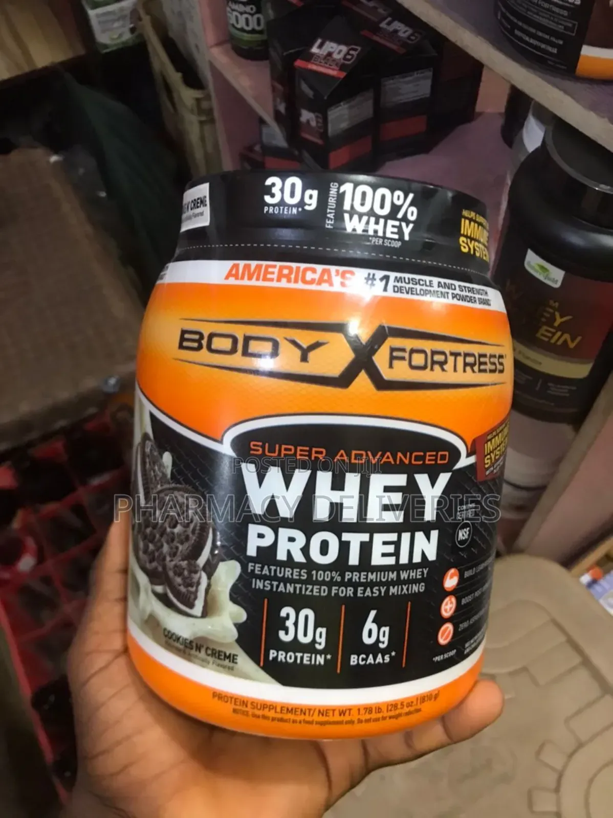 Body Fortress Super Advanced Whey Protein Powder - Vanilla