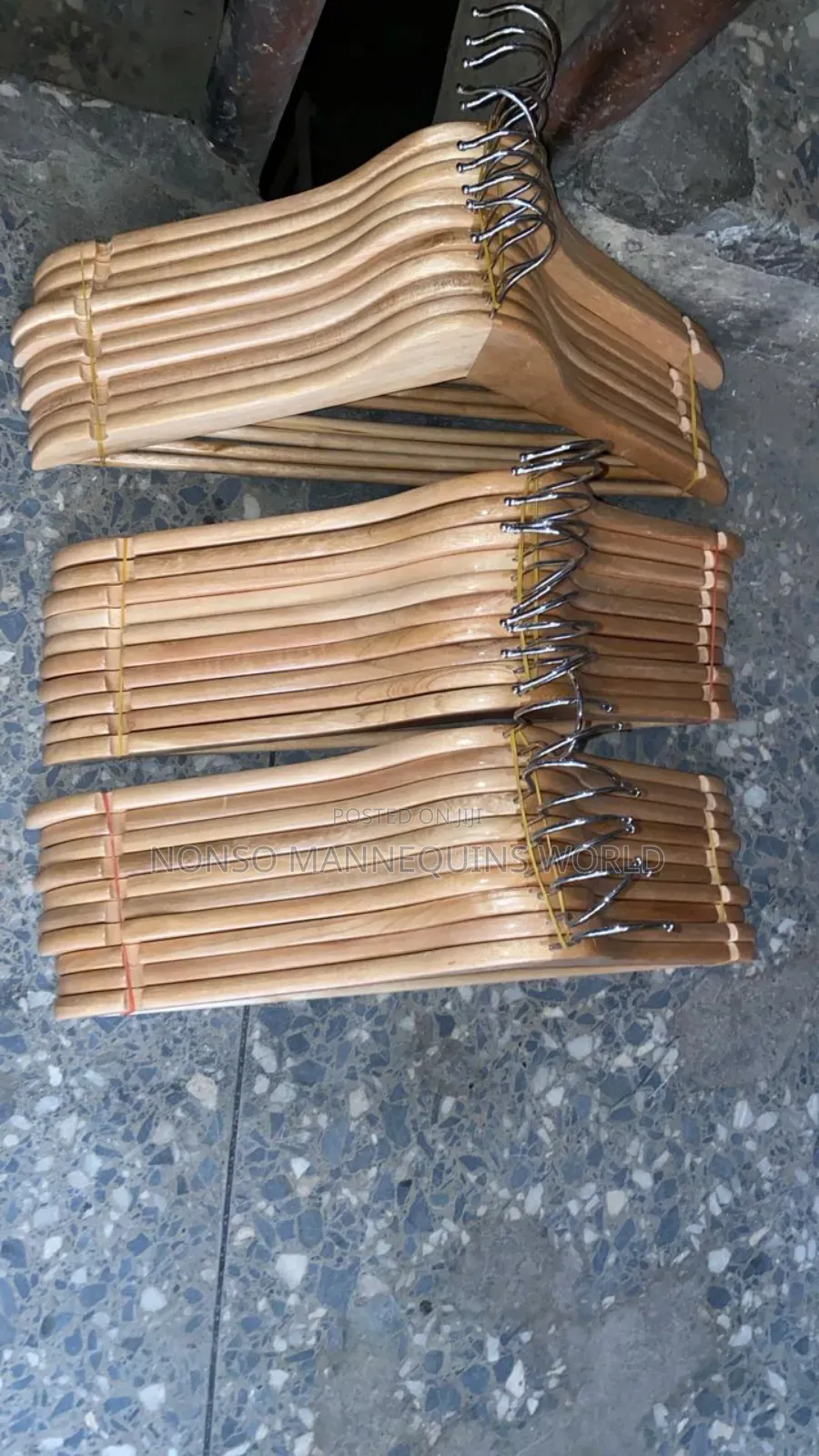 Wooden Neat Clothing Hangers