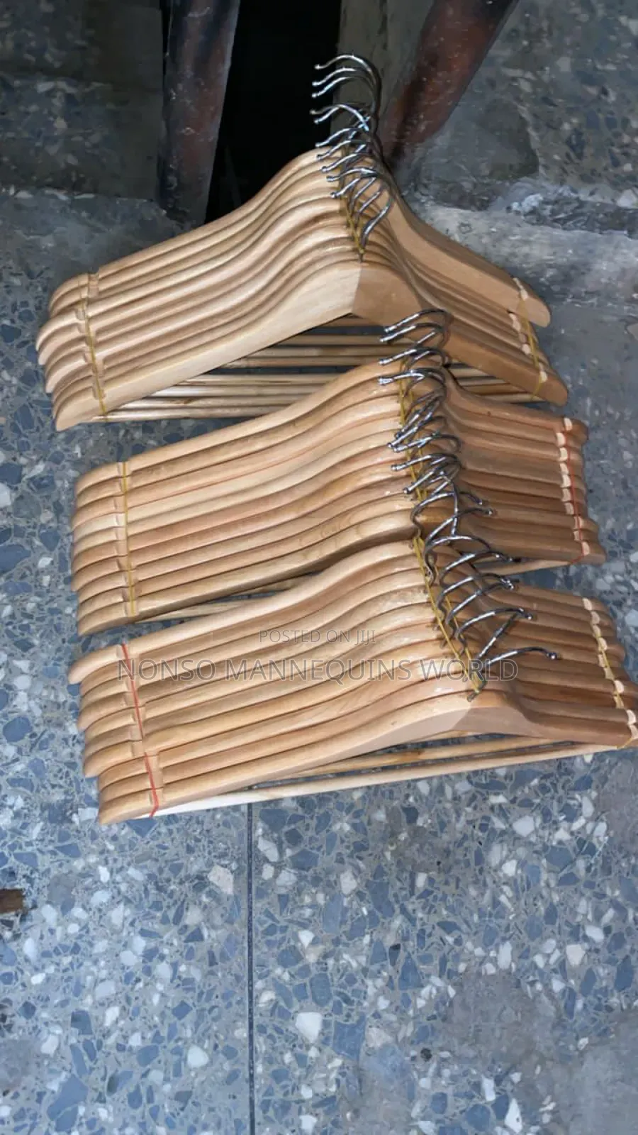 Wooden Neat Clothing Hangers
