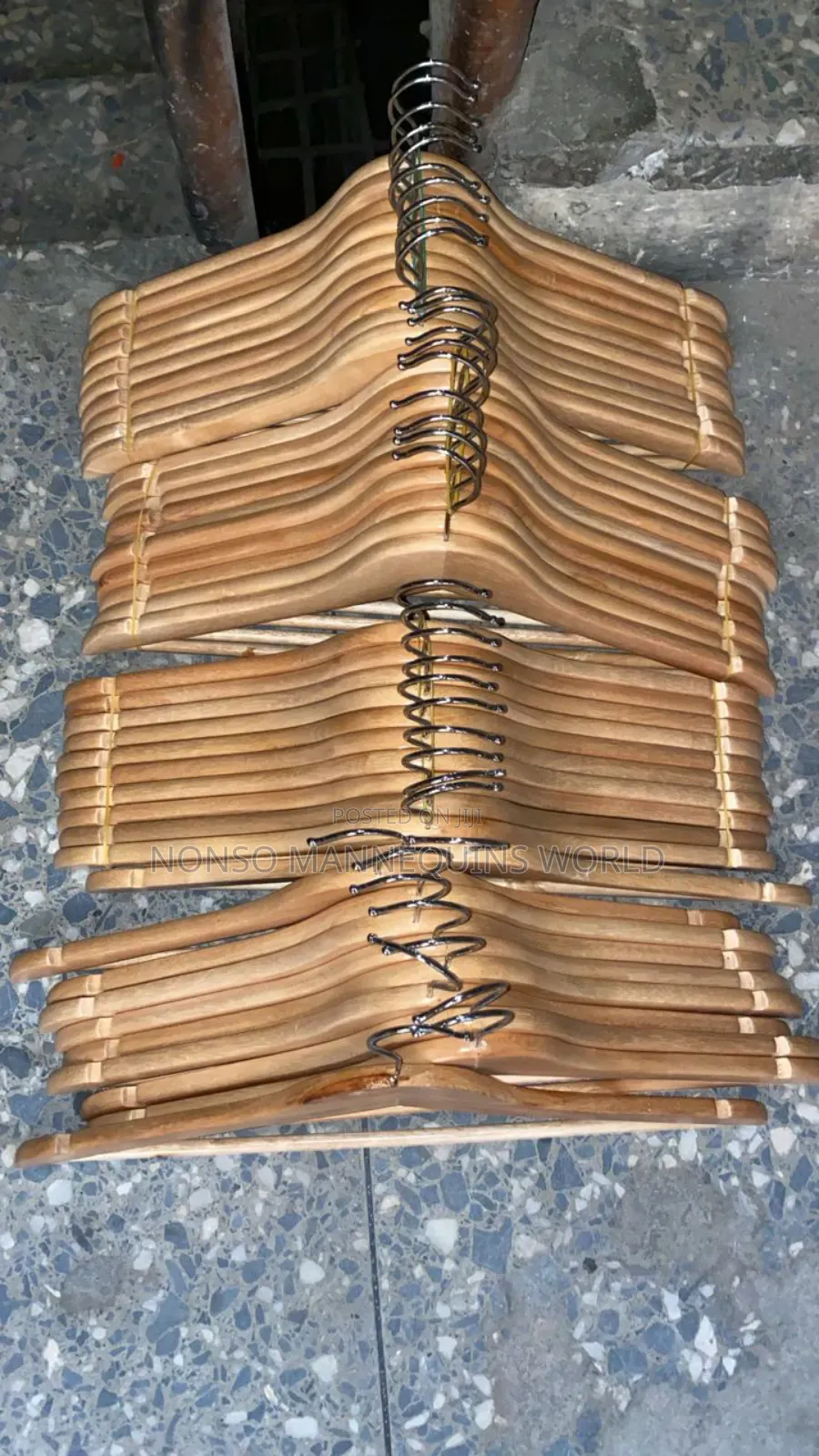 Wooden Neat Clothing Hangers