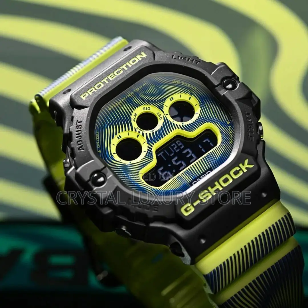 G-Shock Casio Quality Luxury Men Rubber Strap Wristwatch