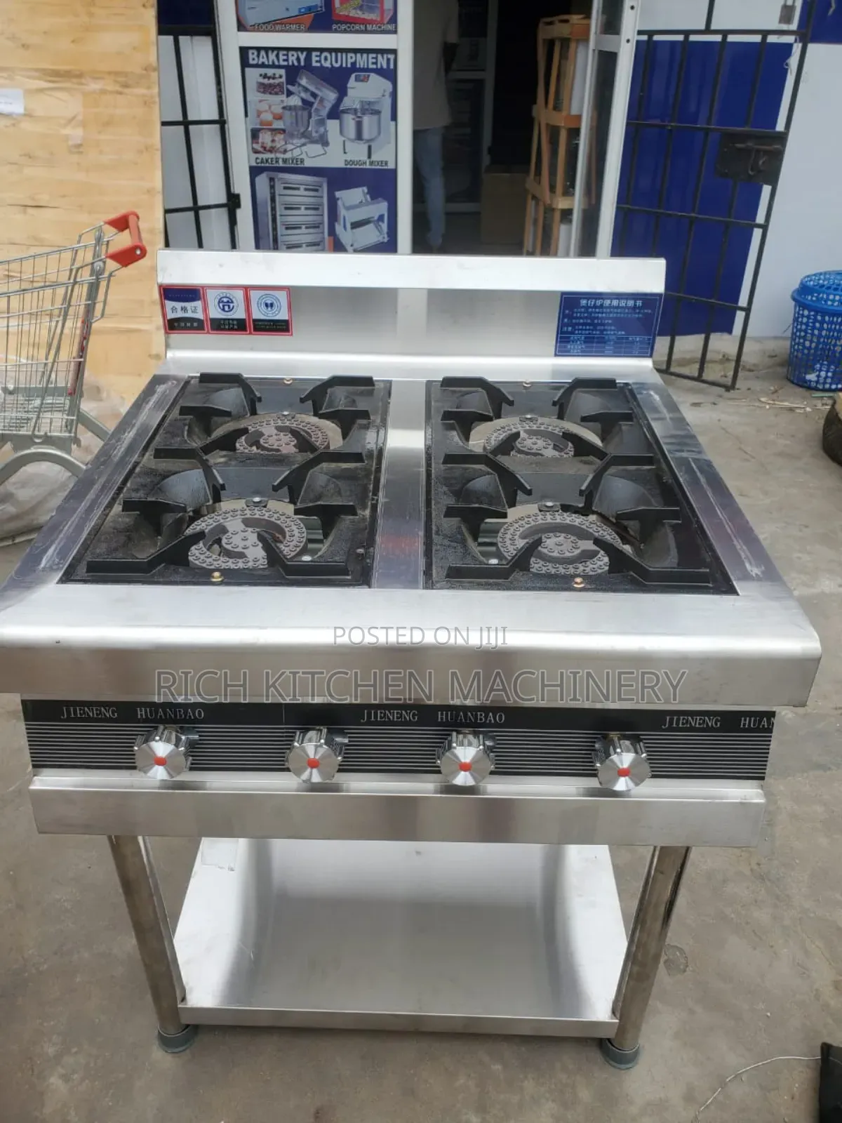 4 Burner Gas Cooker