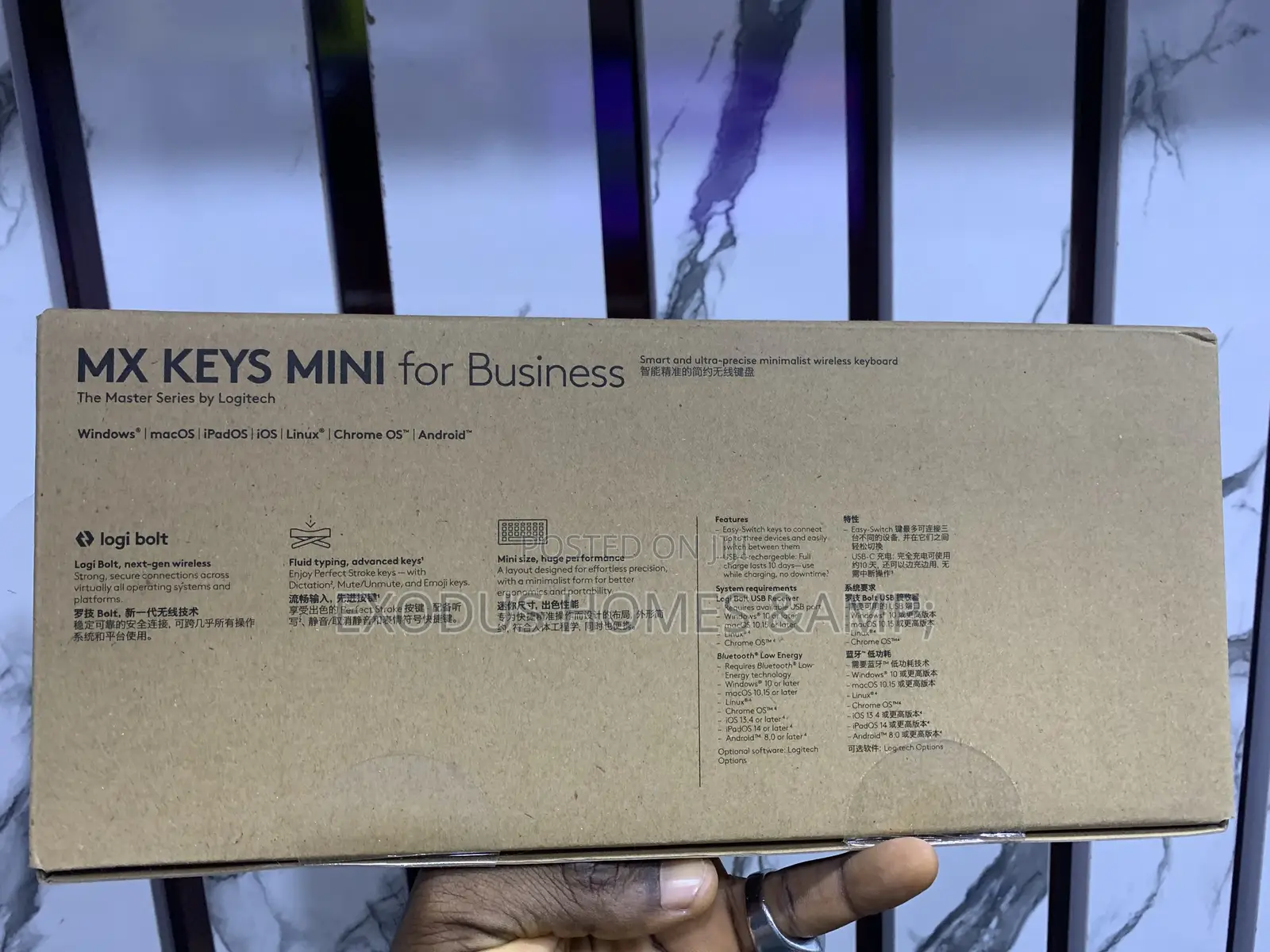 Logitech MX Keys Mini Wireless Keyboard for Business