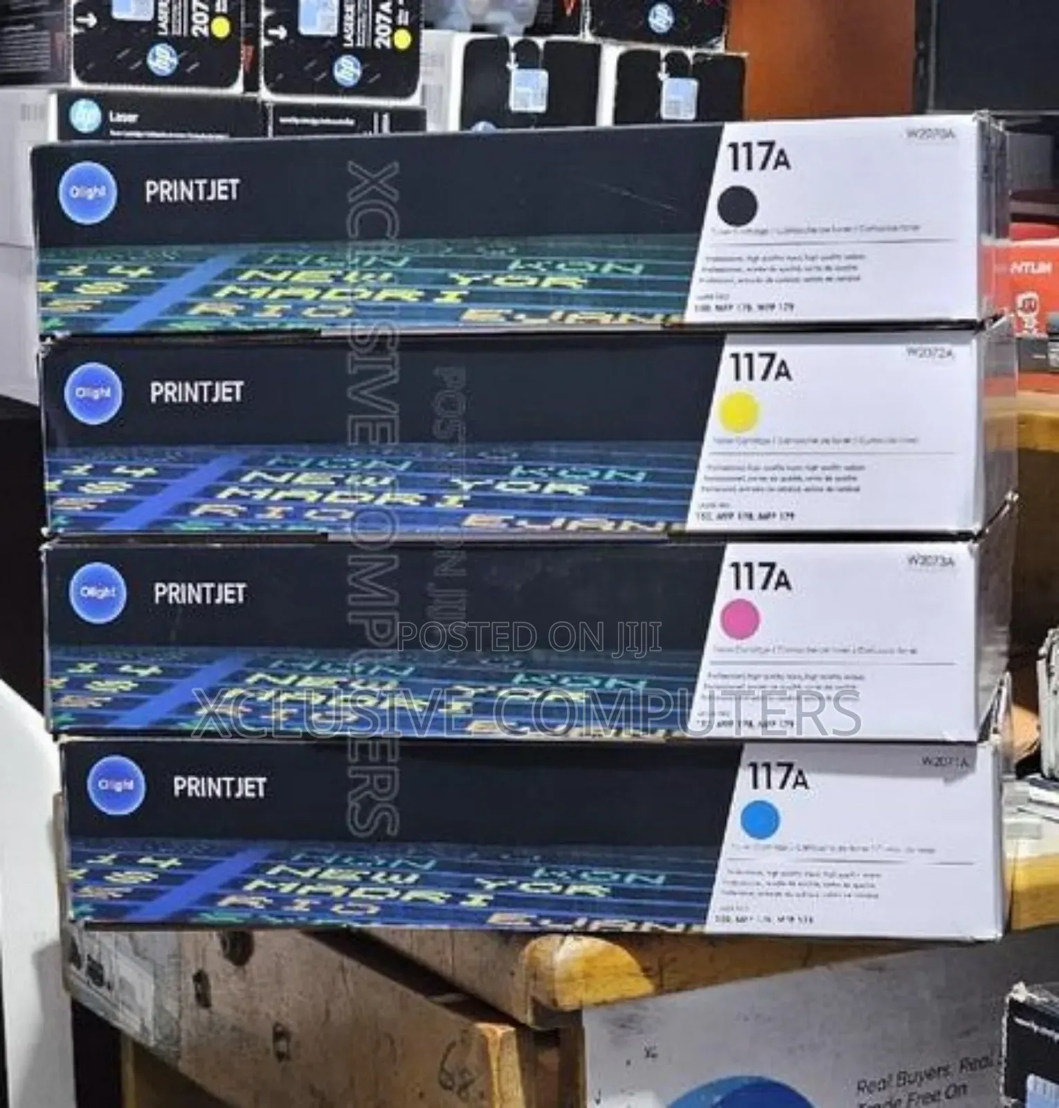 Toner Cartridges 117a Bk/Y/M/C