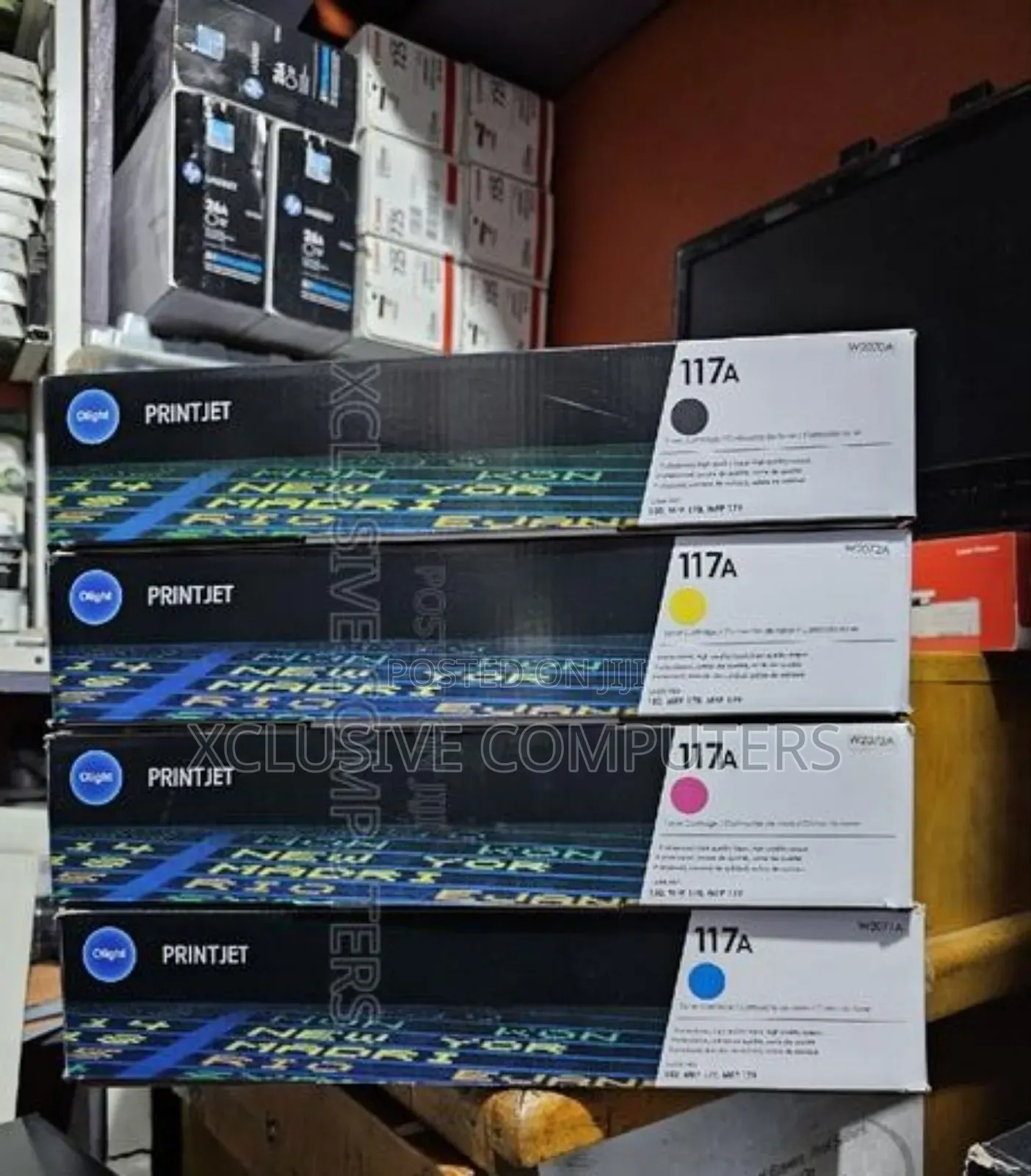 Toner Cartridges 117a Bk/Y/M/C
