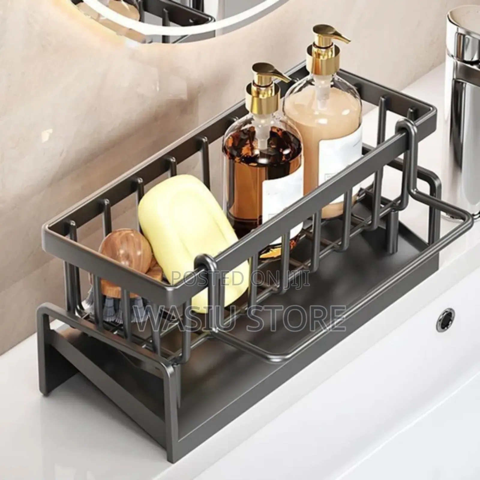 Sink Draining Rack Organizer
