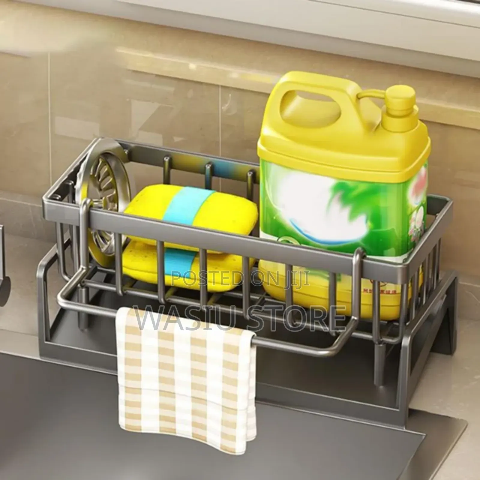 Sink Draining Rack Organizer