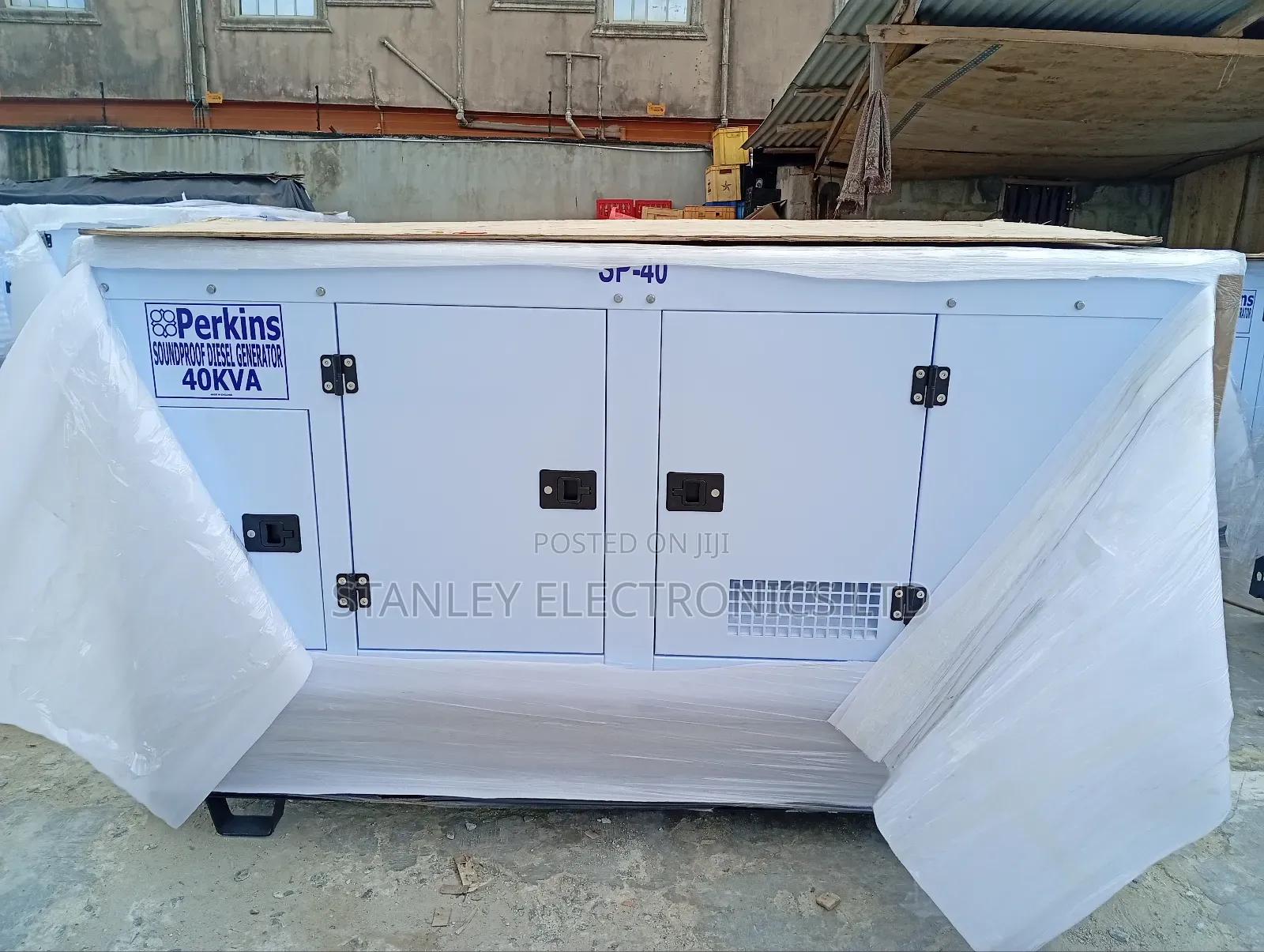 Brand New 40kva Perkins Soundproof Generator Diesel 100% Cp