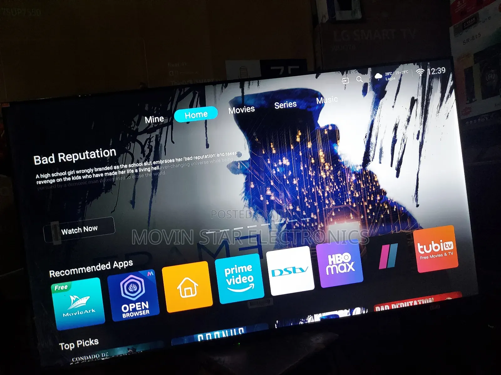 C LG 65 Inches Smart TV With Netflix
