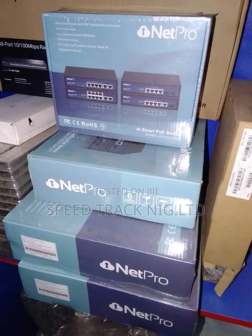 Netpro 10 Port AI Smart POE Switch