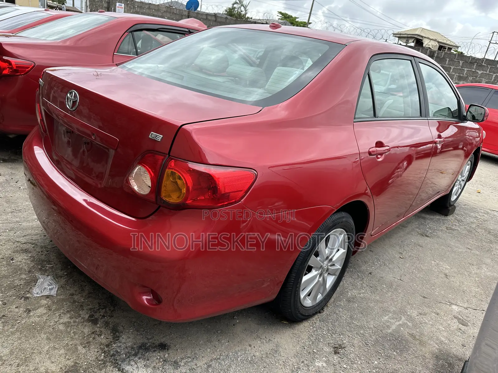 Toyota Corolla 2009 Red