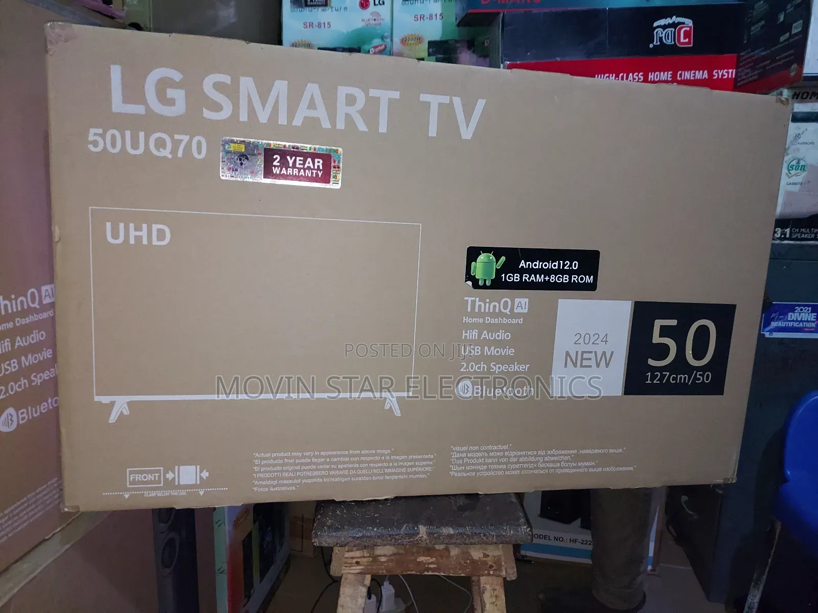 H LG 50 Inches Smart TV With Netflix
