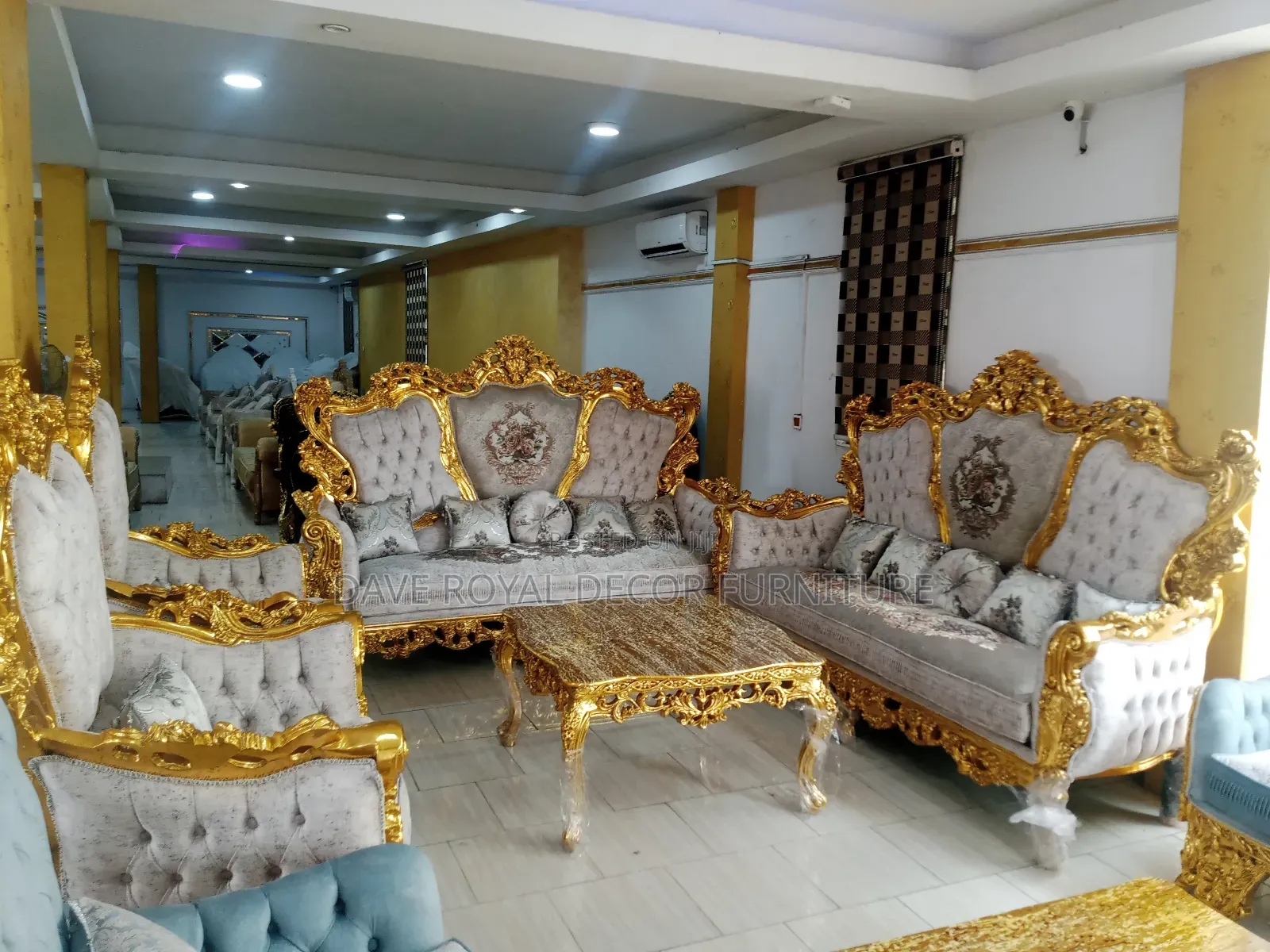 Classic Egyptian Royal Sofa Set