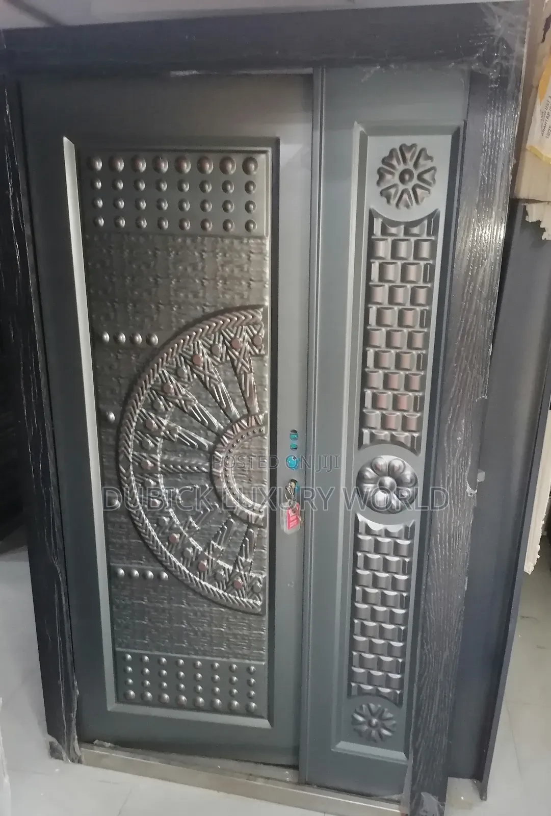 4ft Italian Copper Cast Security Entrance Door
