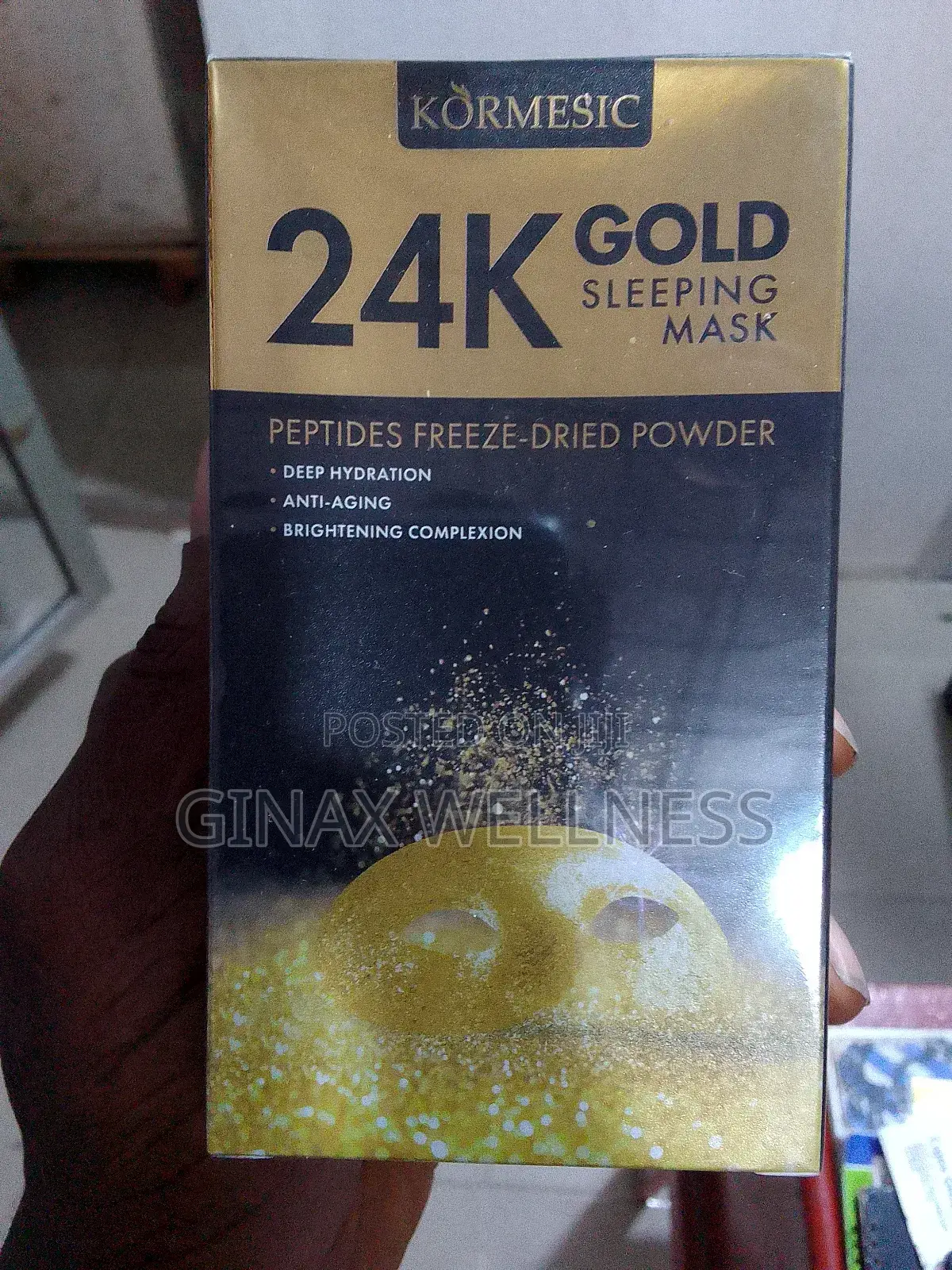 KORMESIC 24K Gold Sleeping Mask (20 Sheets)