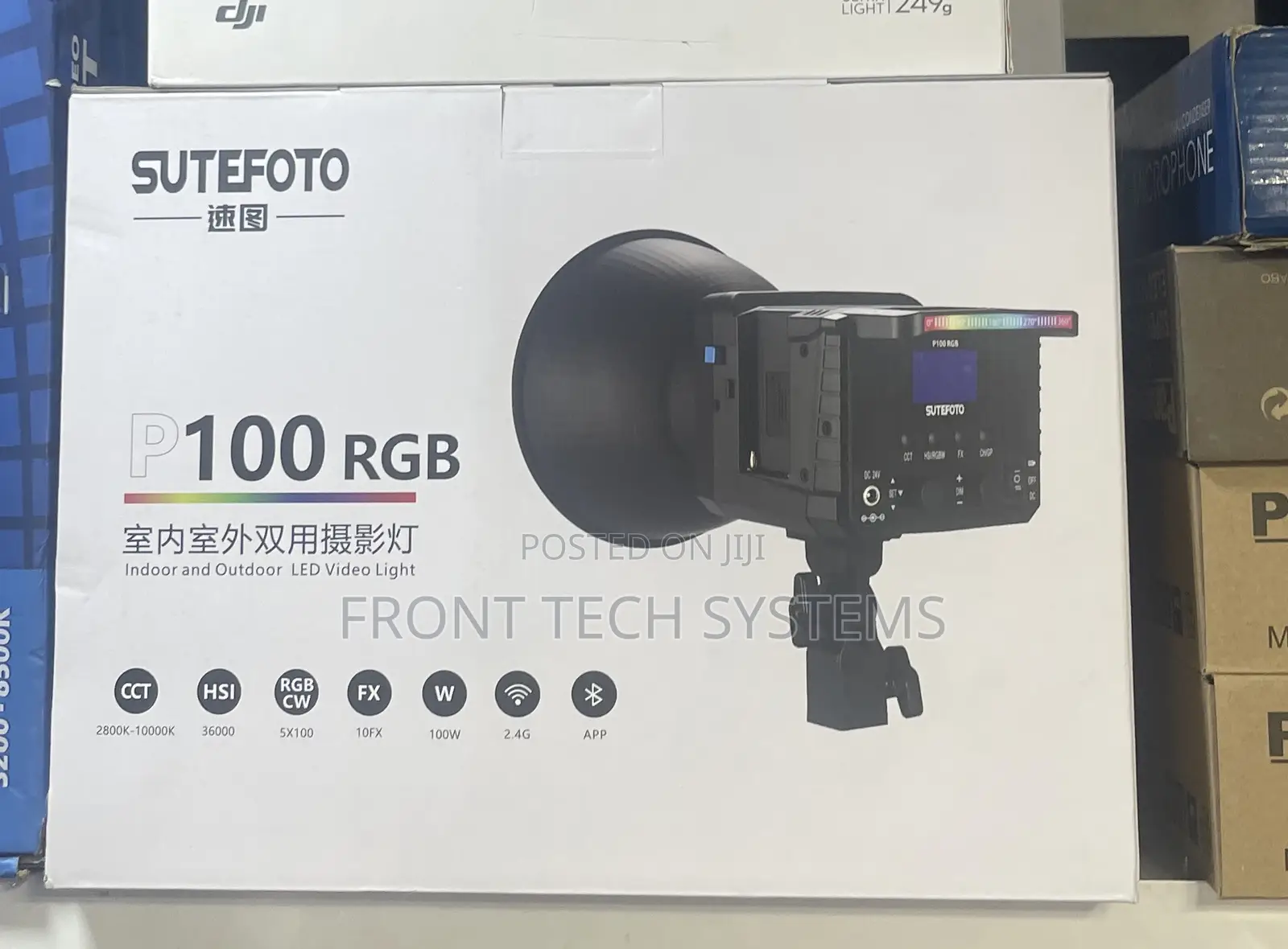 Sutefoto P100 RGB Light