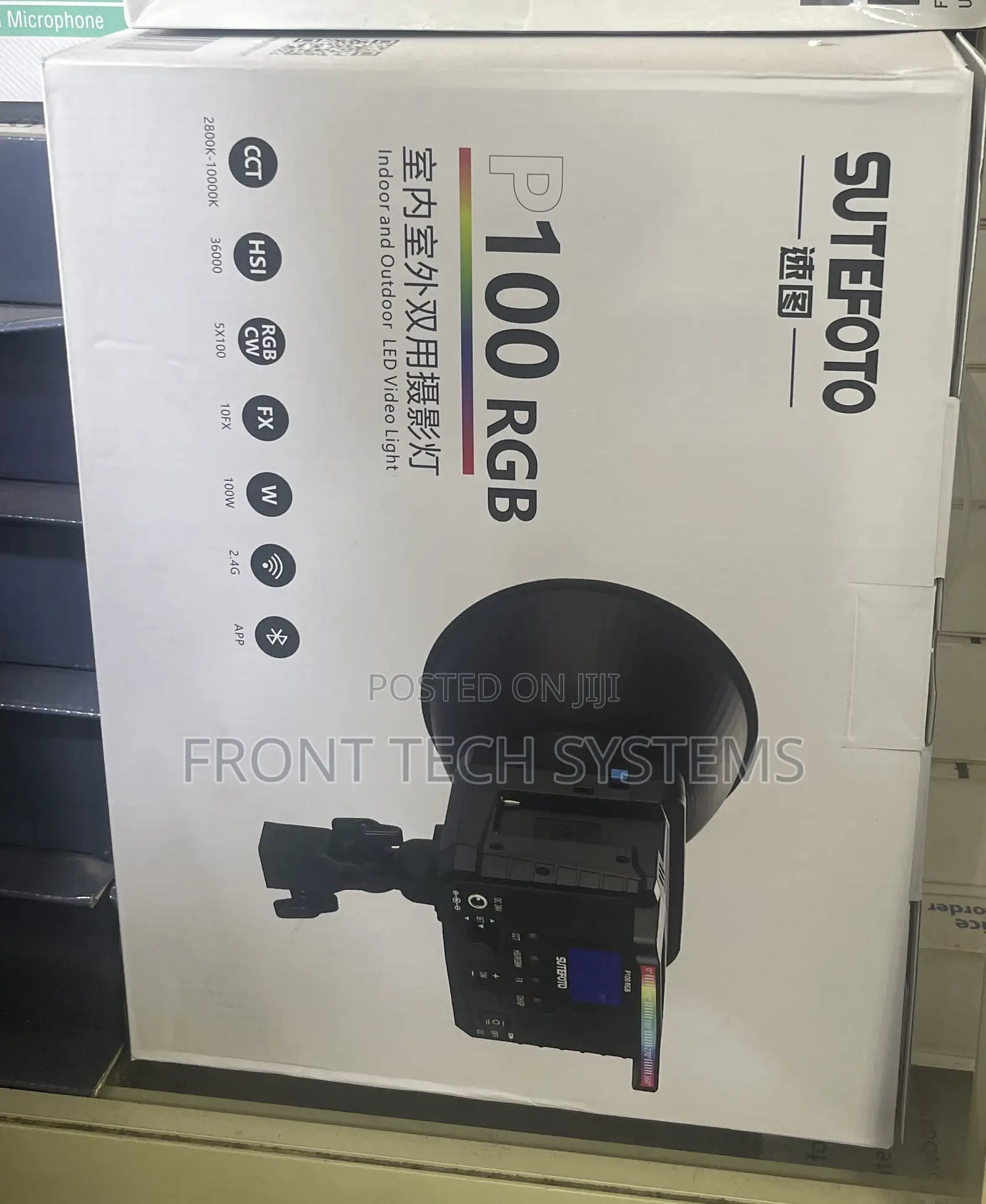 Sutefoto P100 RGB Light