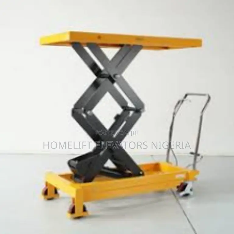 500kg Trailer Hydraulic Scissor Lift Warehouse