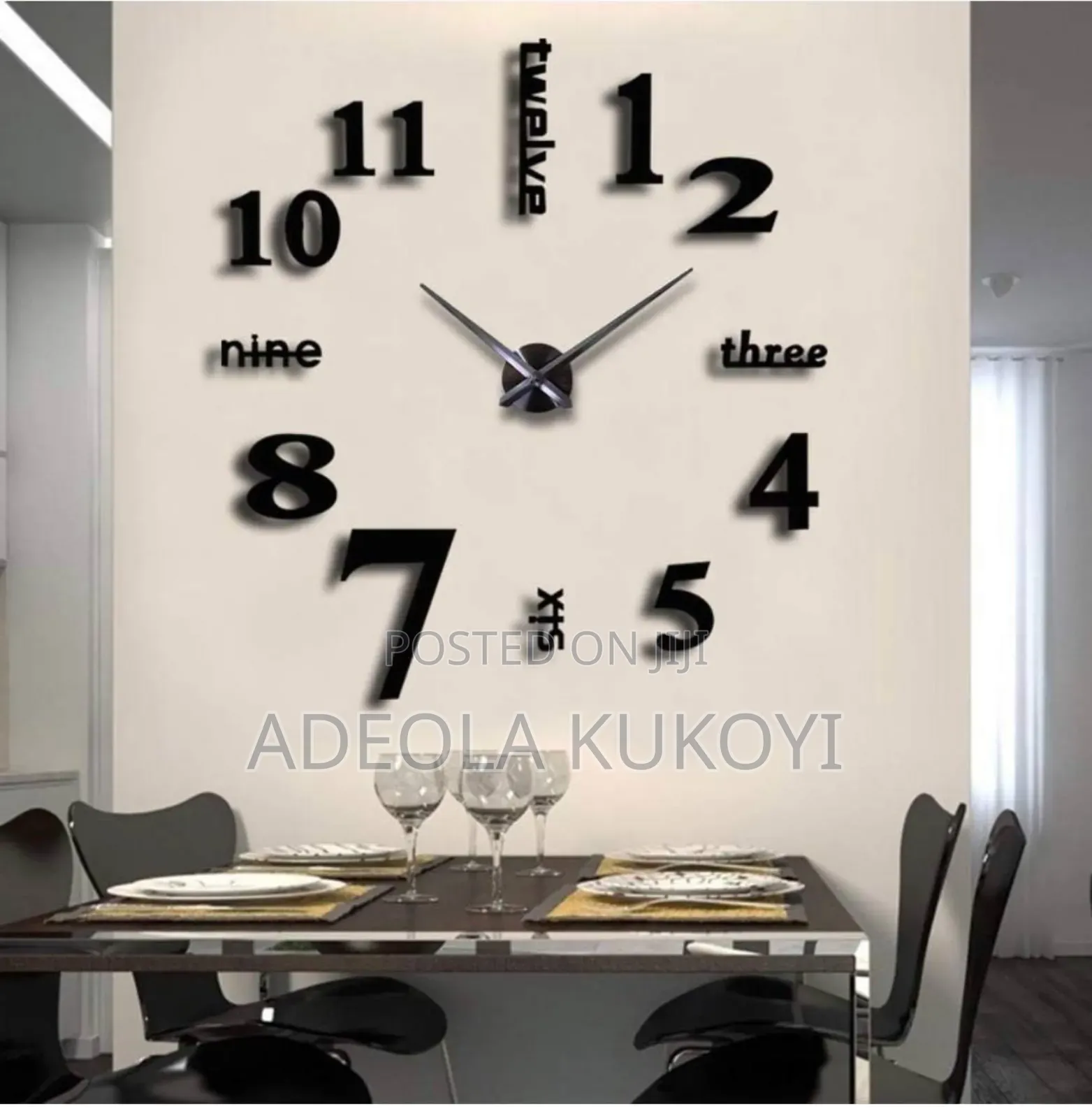 3d Diy Clock
