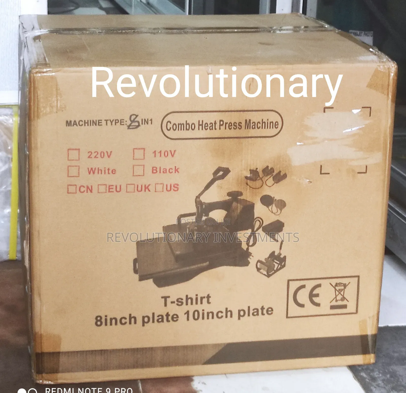 8 in 1 Heat Press Machine
