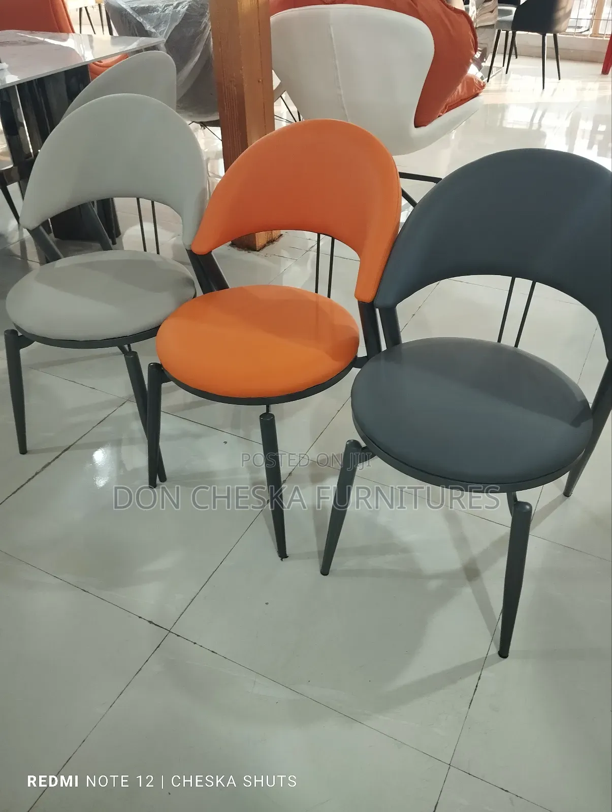 Classic Metal Leg Chair
