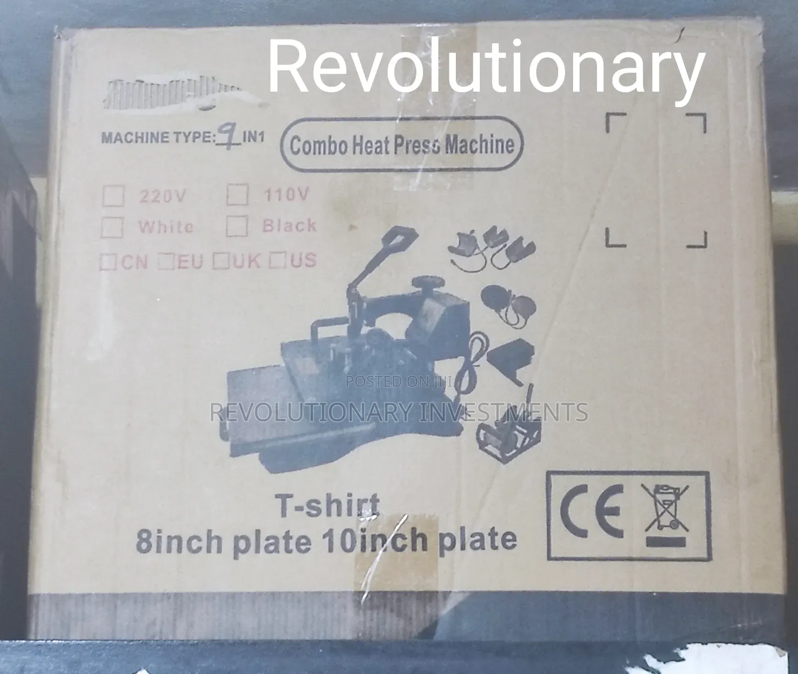 9 in 1 Heat Press Machine
