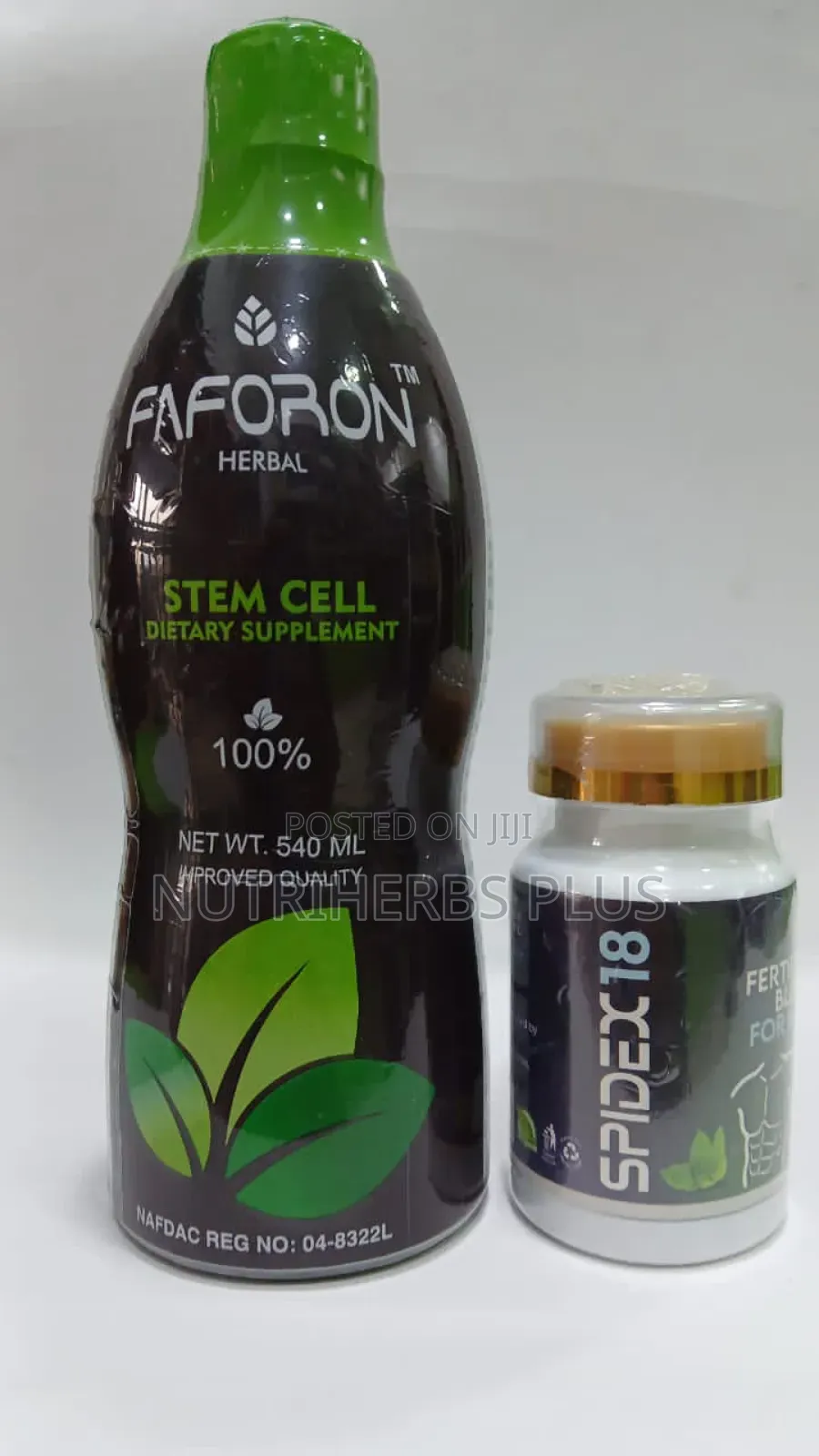 Spidex 18 + Fafaron Stem Cell Perfect Combo Libido Booster