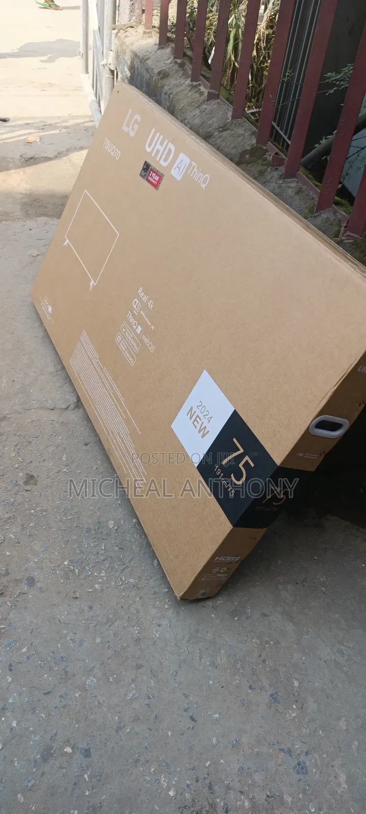 85"Inch Smart UHD Television