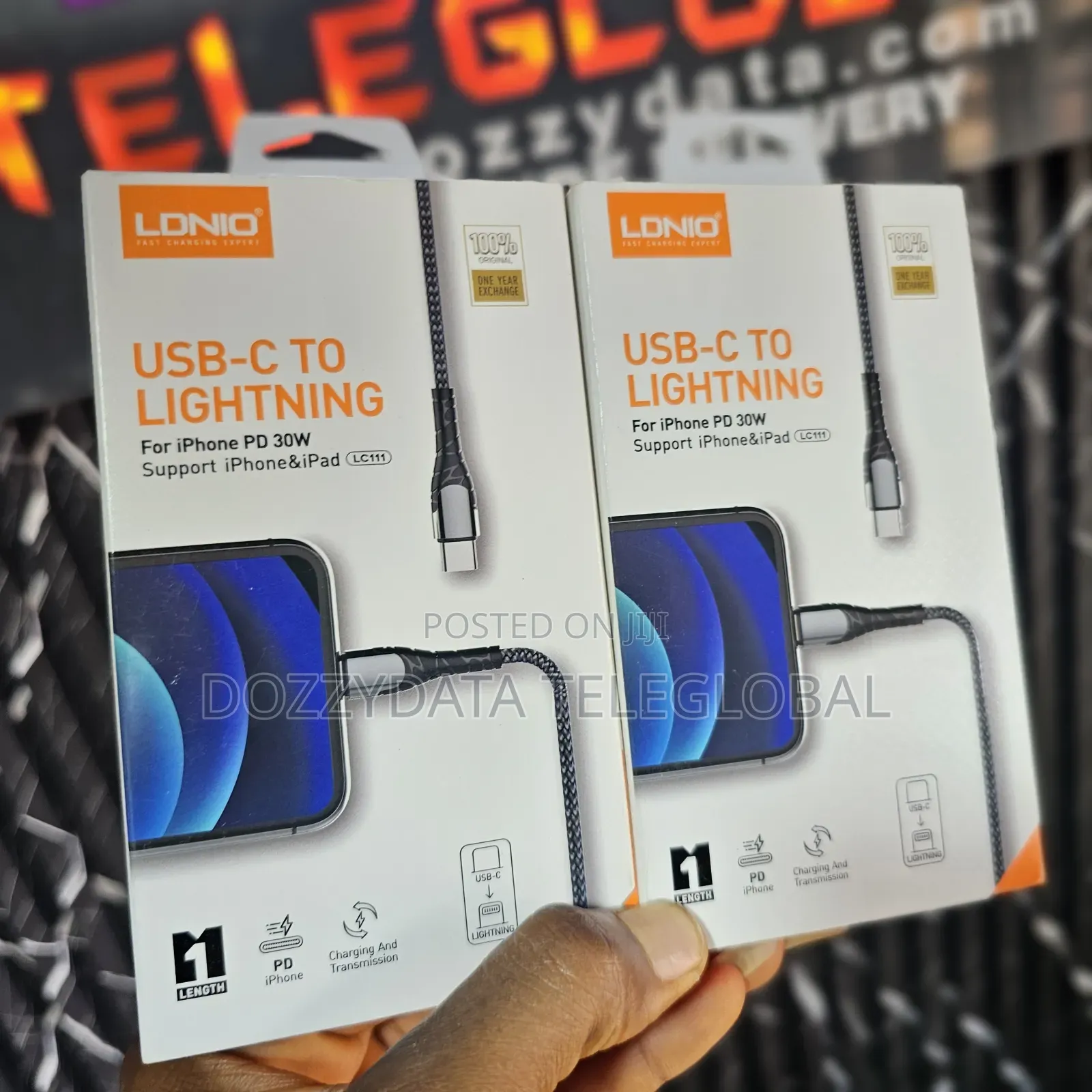 Ldnio Lc111 Usb C to Lightning 30w 1m Length Cable